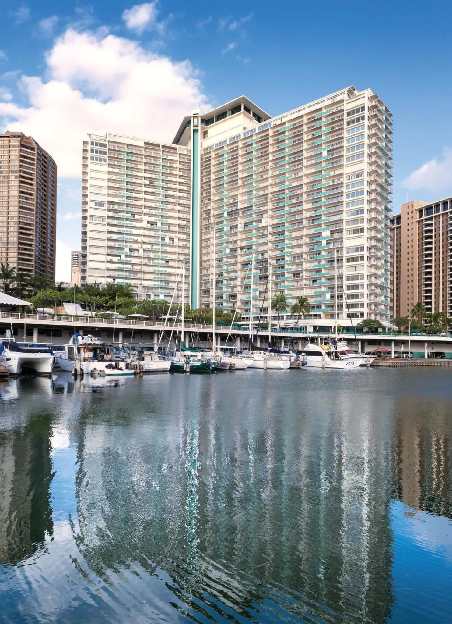 View (from property/room) in Waikiki Marina Resort at the Ilikai