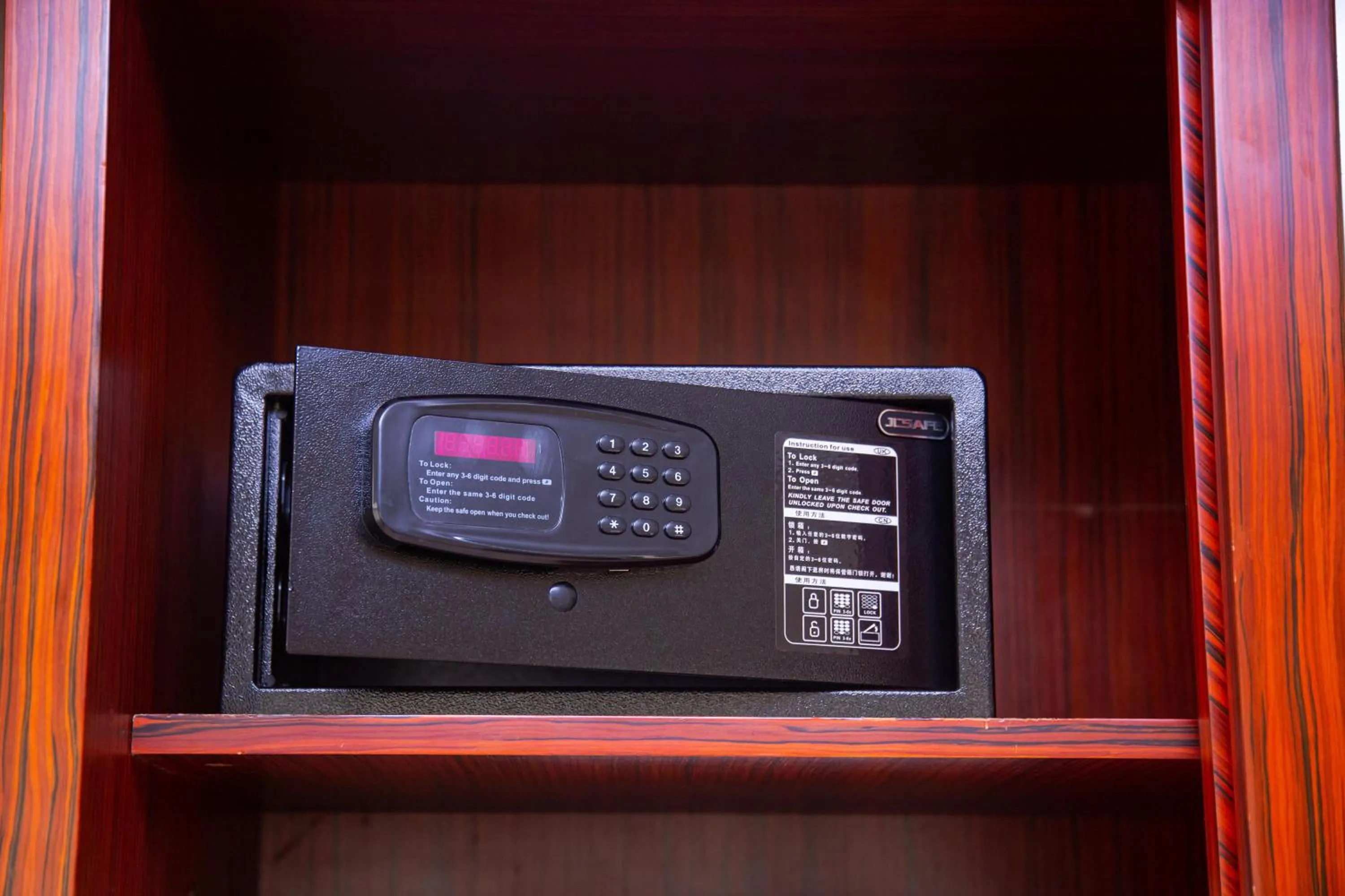 safe in Tiffany Diamond Hotels Ltd - Indira Gandhi street