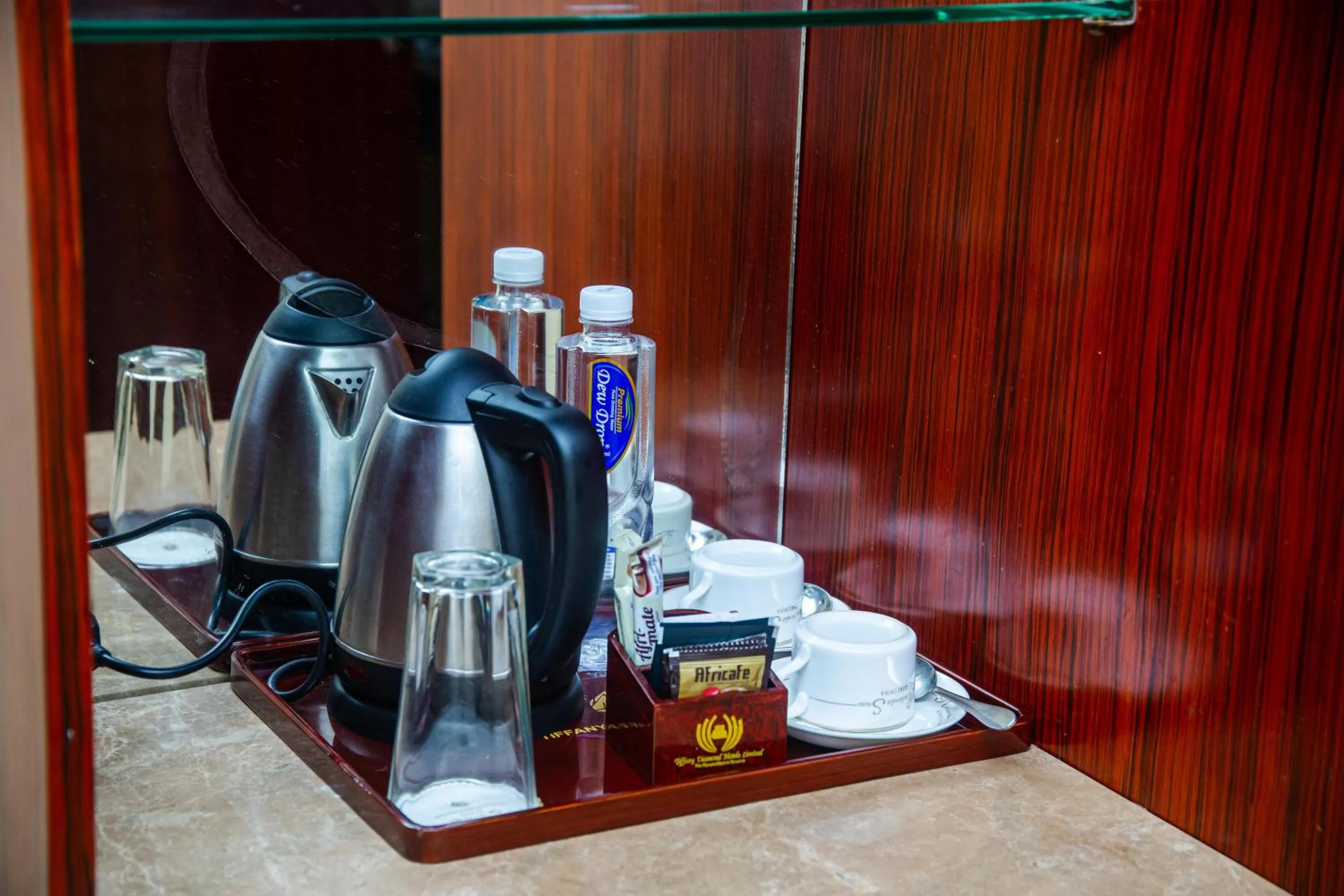 Coffee/tea facilities in Tiffany Diamond Hotels Ltd - Indira Gandhi street