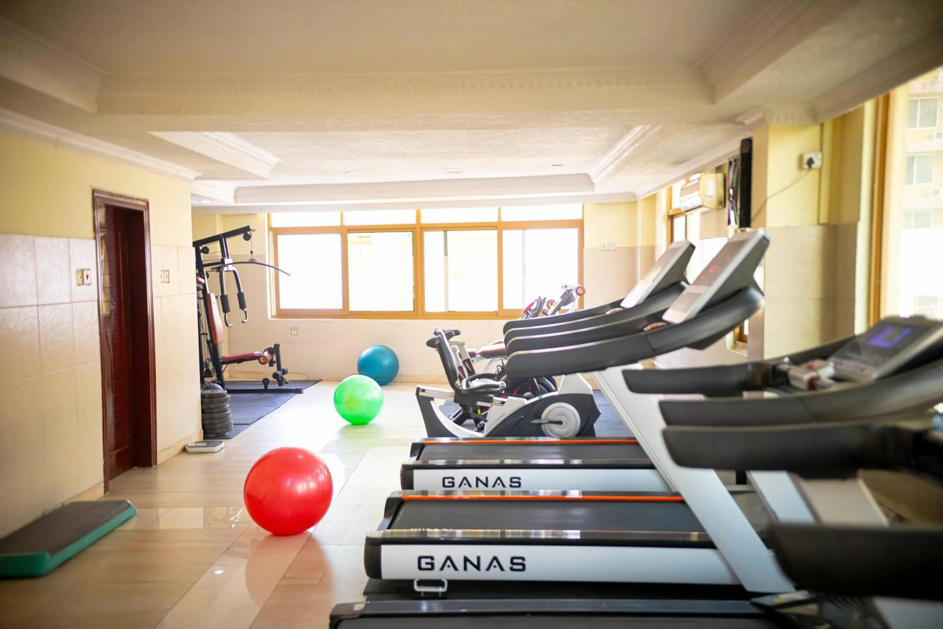 Fitness centre/facilities in Tiffany Diamond Hotels Ltd - Indira Gandhi street