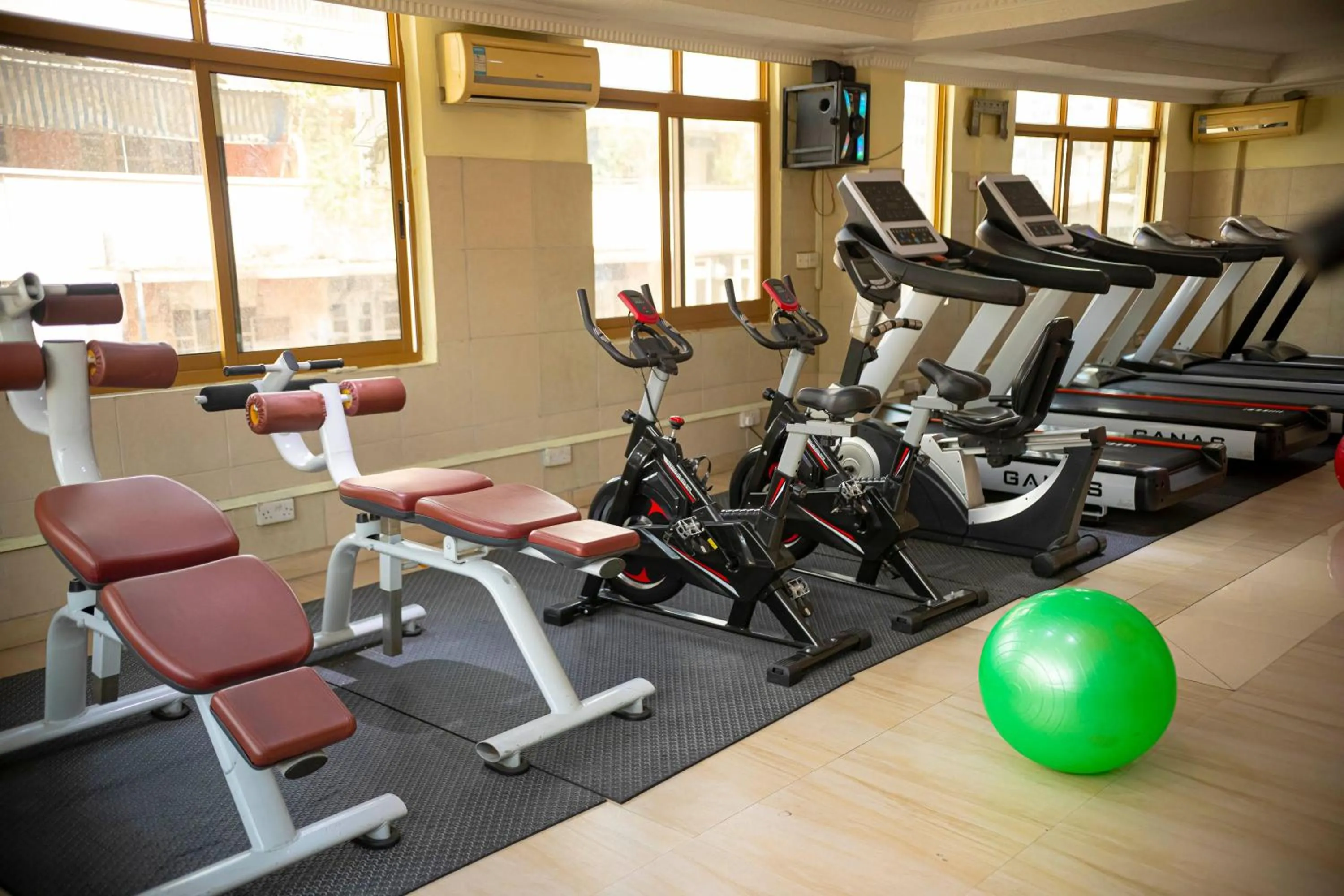 Fitness centre/facilities in Tiffany Diamond Hotels Ltd - Indira Gandhi street