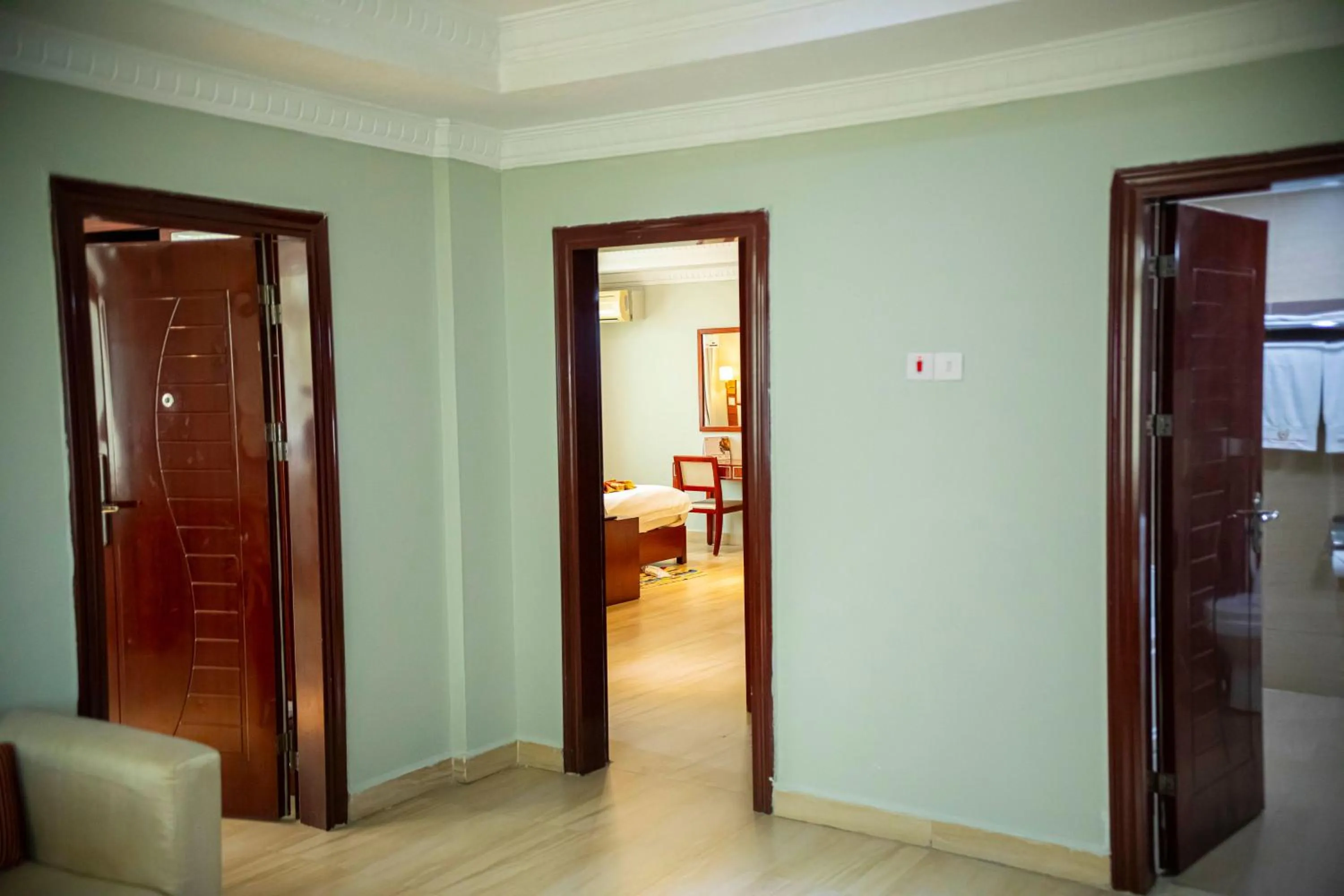 Living room in Tiffany Diamond Hotels Ltd - Indira Gandhi street