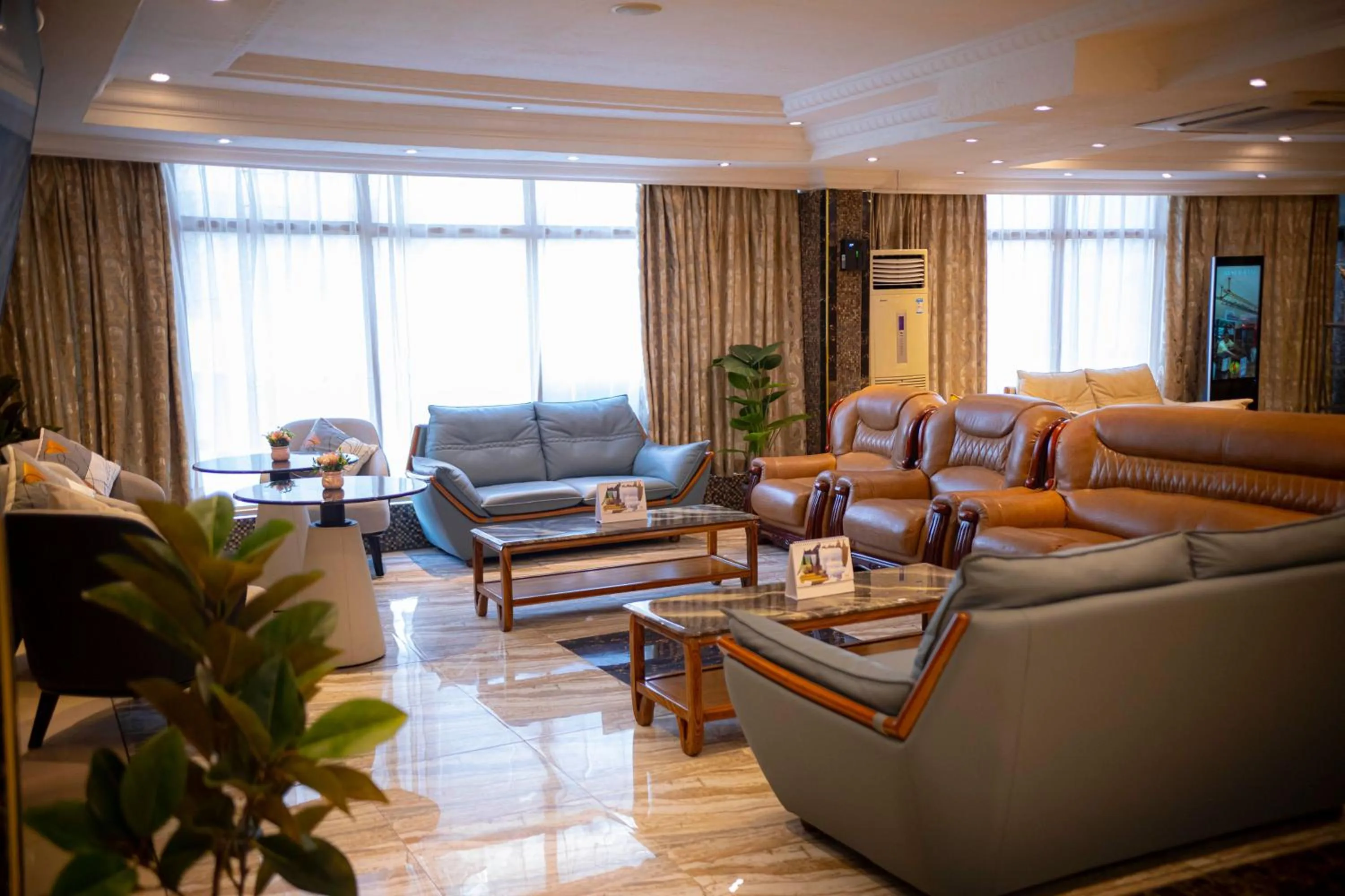 Seating area in Tiffany Diamond Hotels Ltd - Indira Gandhi street