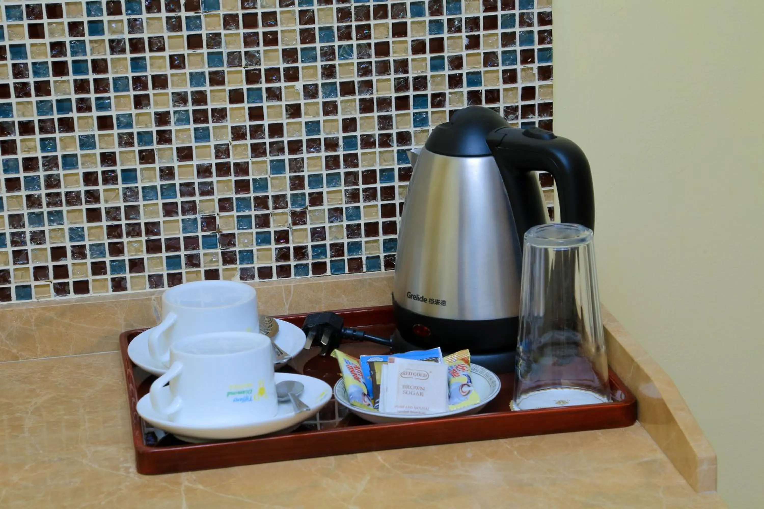 Coffee/tea facilities in Tiffany Diamond Hotels Ltd - Indira Gandhi street