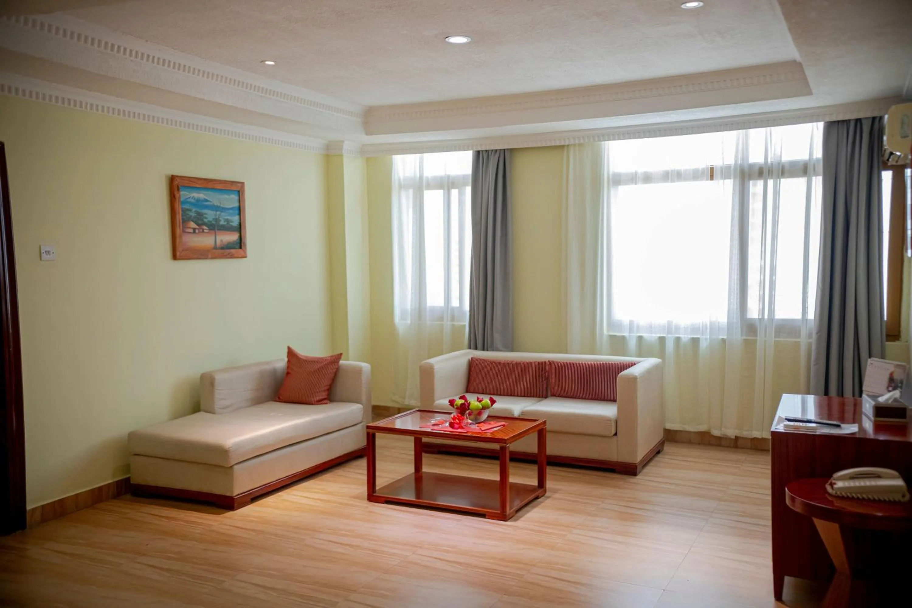 Living room in Tiffany Diamond Hotels Ltd - Indira Gandhi street