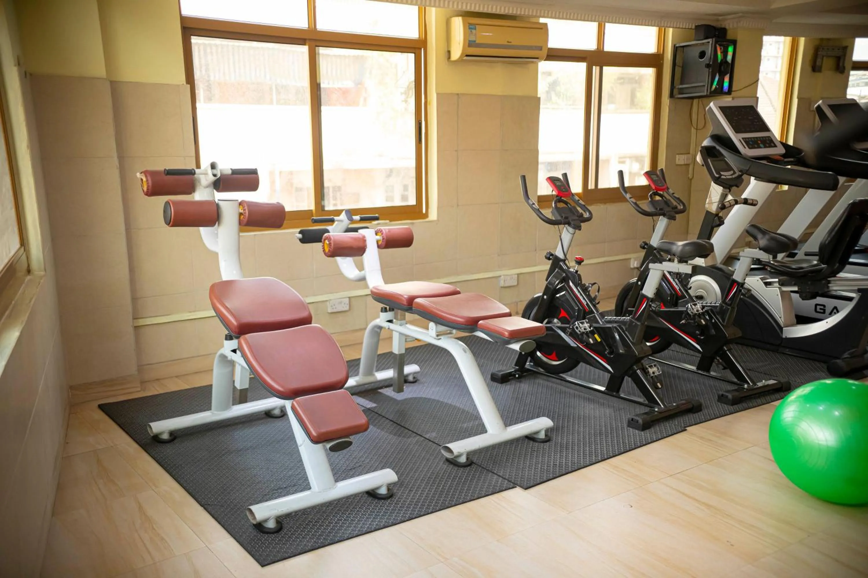 Fitness centre/facilities in Tiffany Diamond Hotels Ltd - Indira Gandhi street