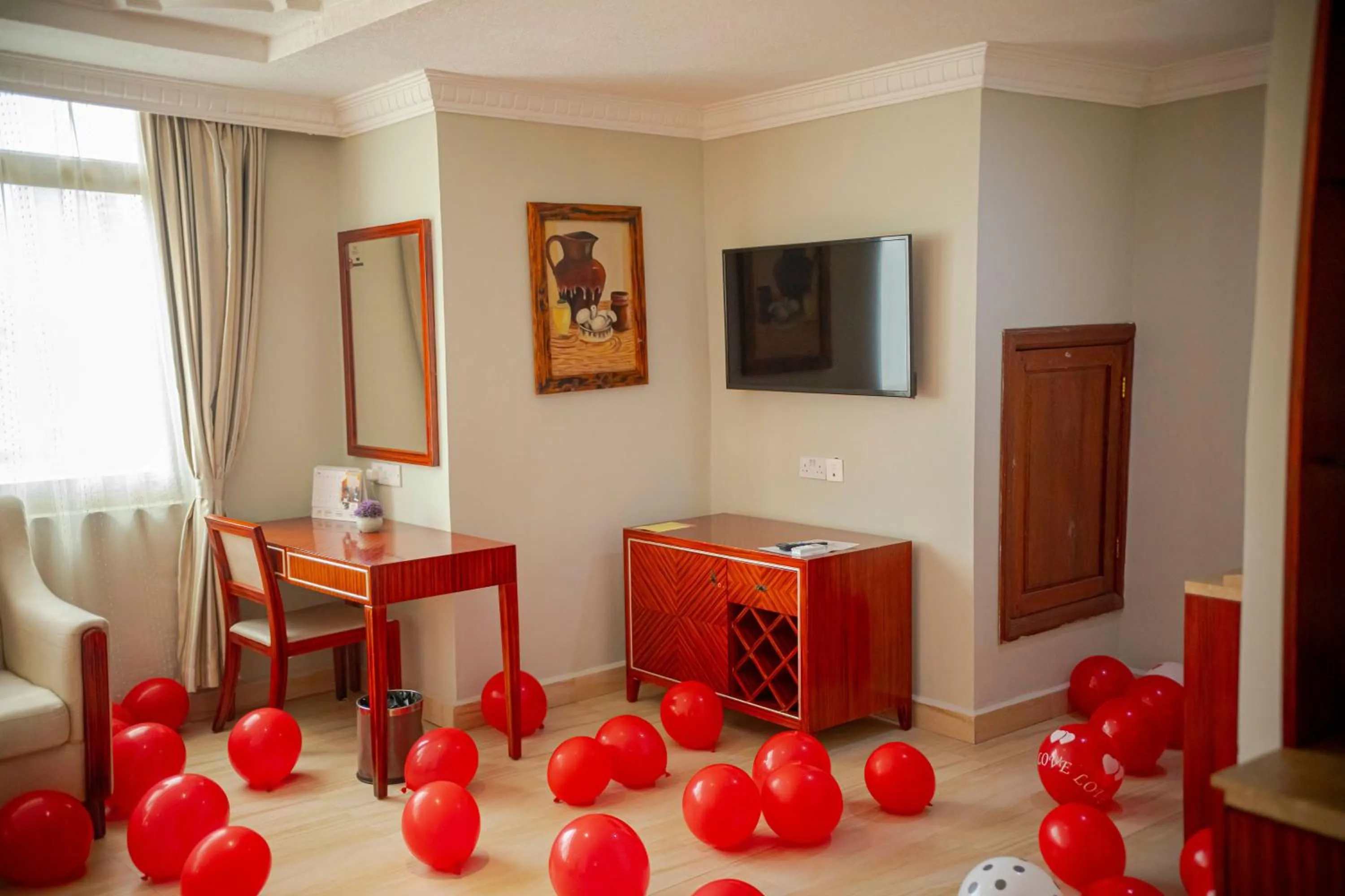 Seating area in Tiffany Diamond Hotels Ltd - Indira Gandhi street