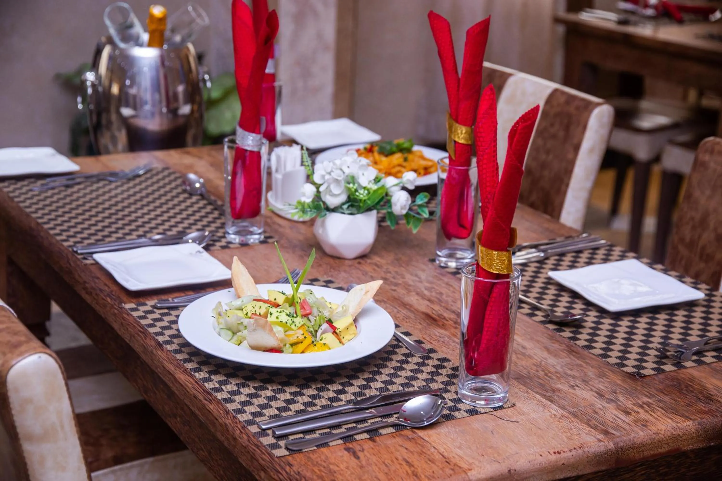 Lunch in Tiffany Diamond Hotels Ltd - Indira Gandhi street