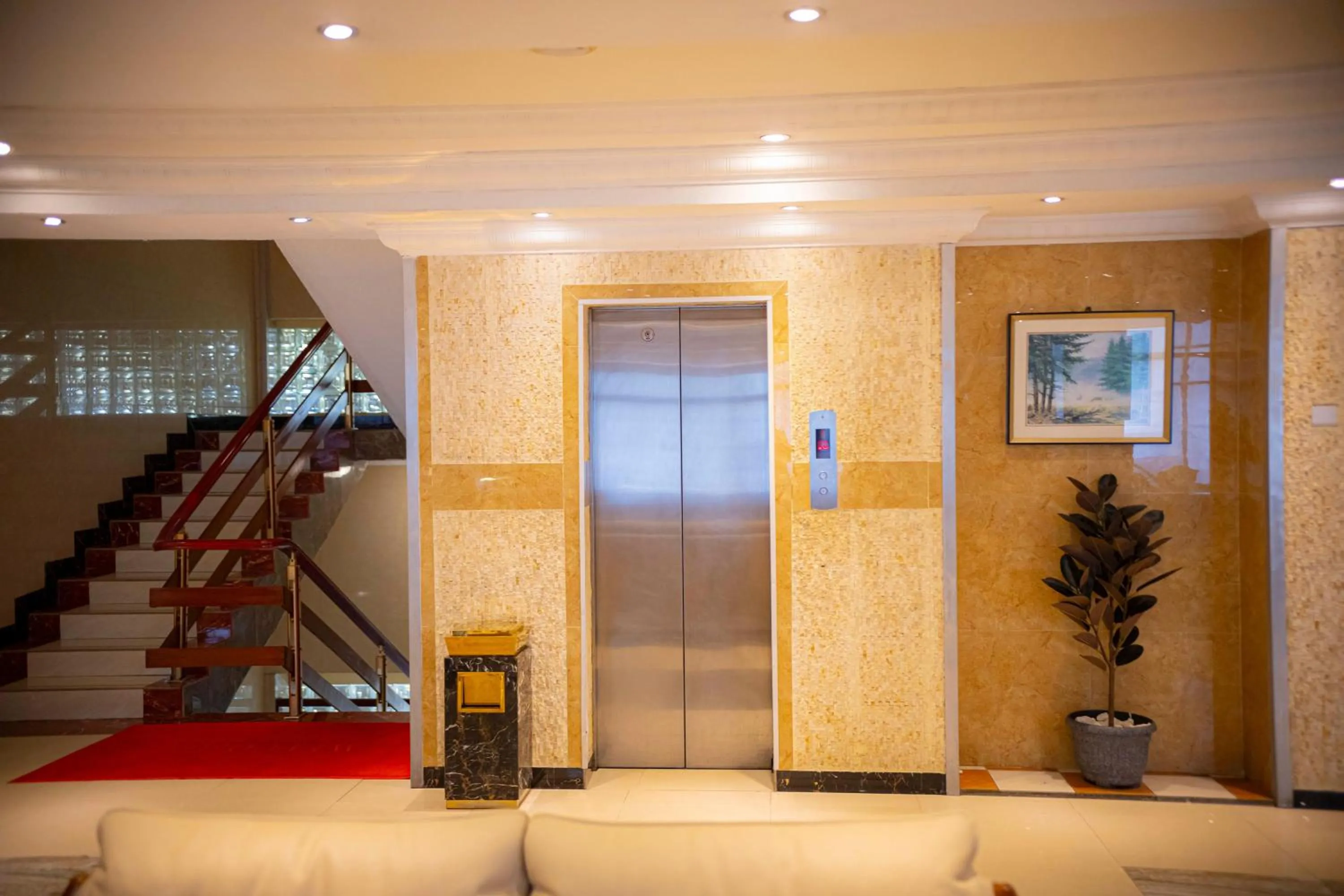 elevator in Tiffany Diamond Hotels Ltd - Indira Gandhi street