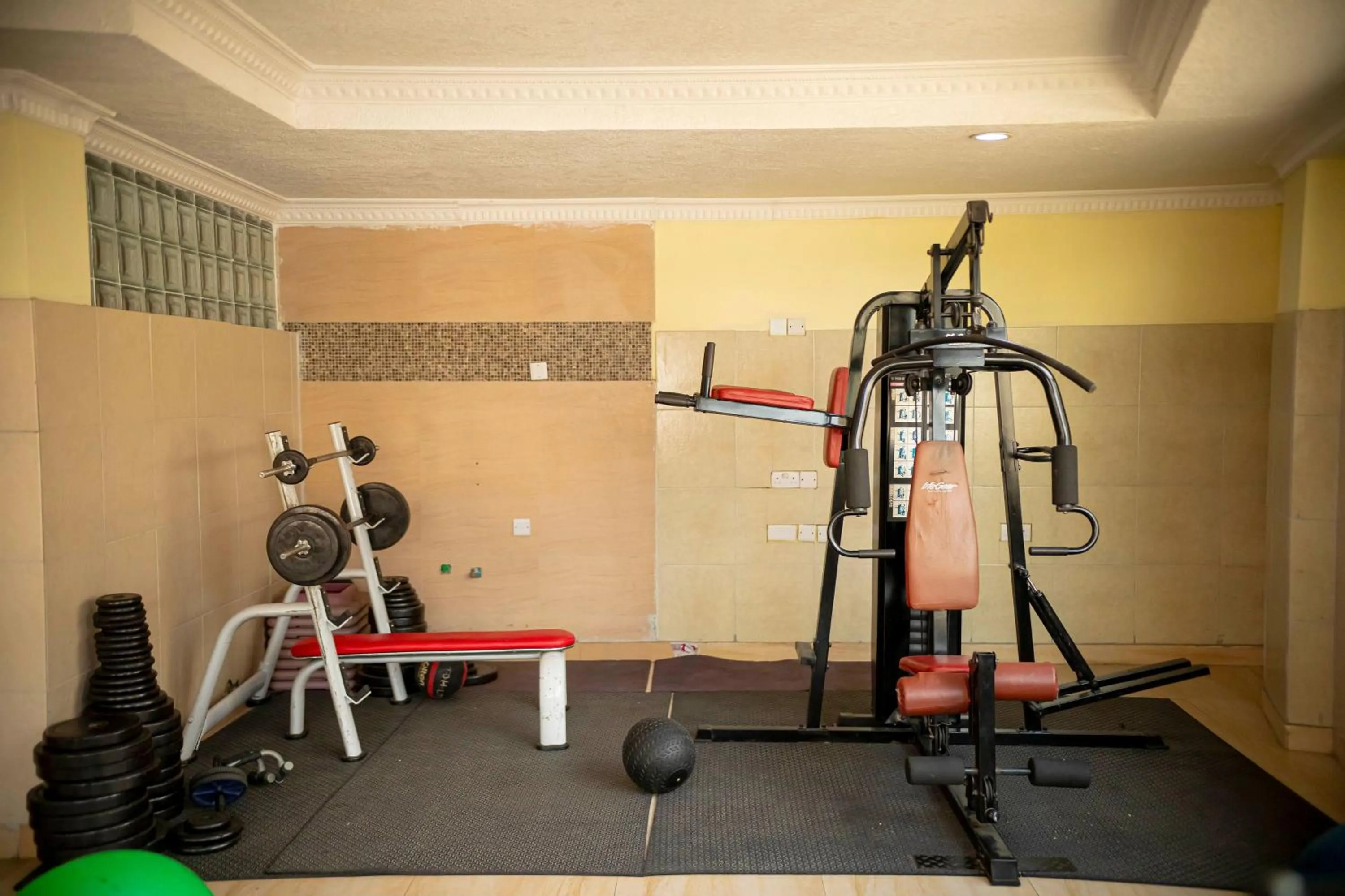 Fitness centre/facilities in Tiffany Diamond Hotels Ltd - Indira Gandhi street