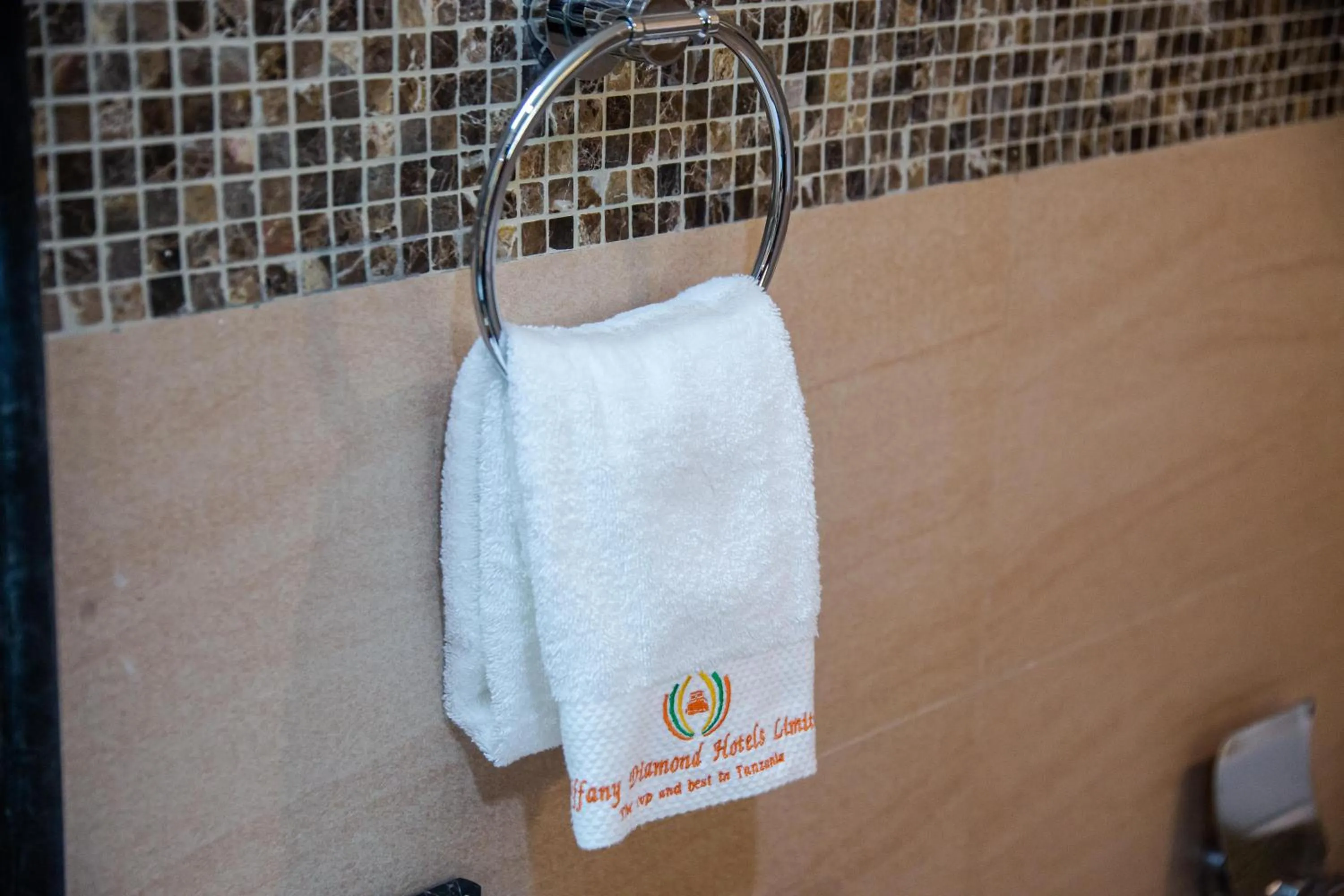 towels in Tiffany Diamond Hotels Ltd - Indira Gandhi street