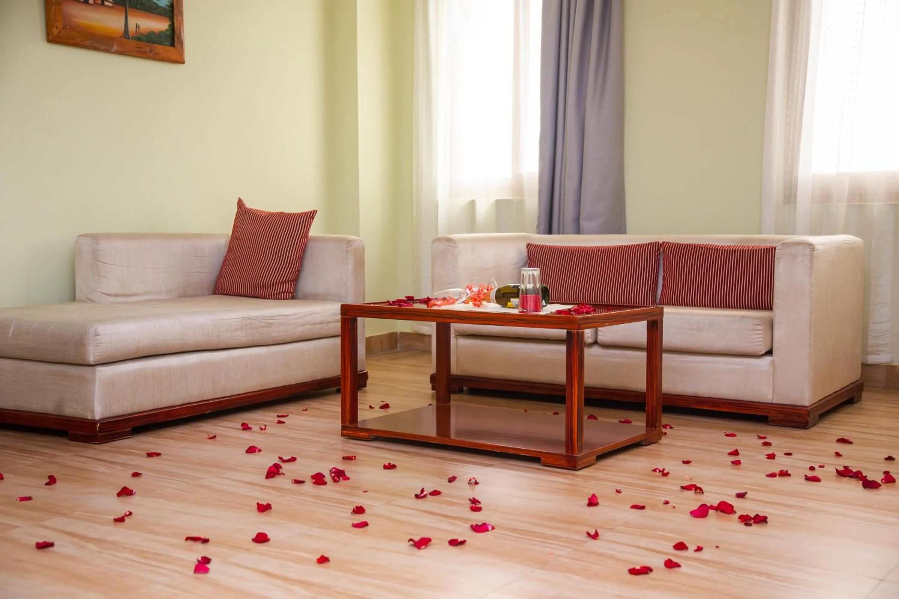 Living room in Tiffany Diamond Hotels Ltd - Indira Gandhi street