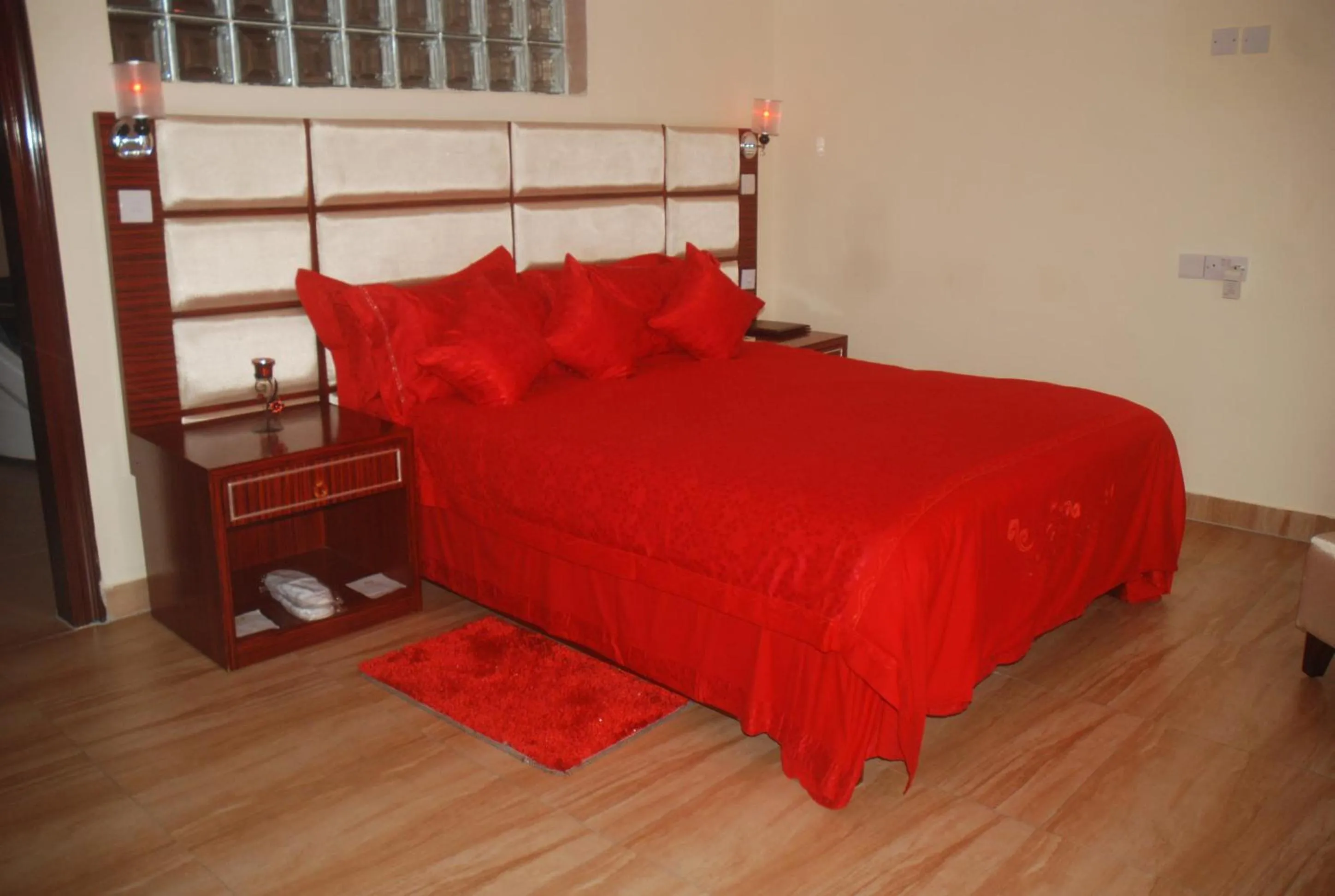 Bed in Tiffany Diamond Hotels Ltd - Indira Gandhi street