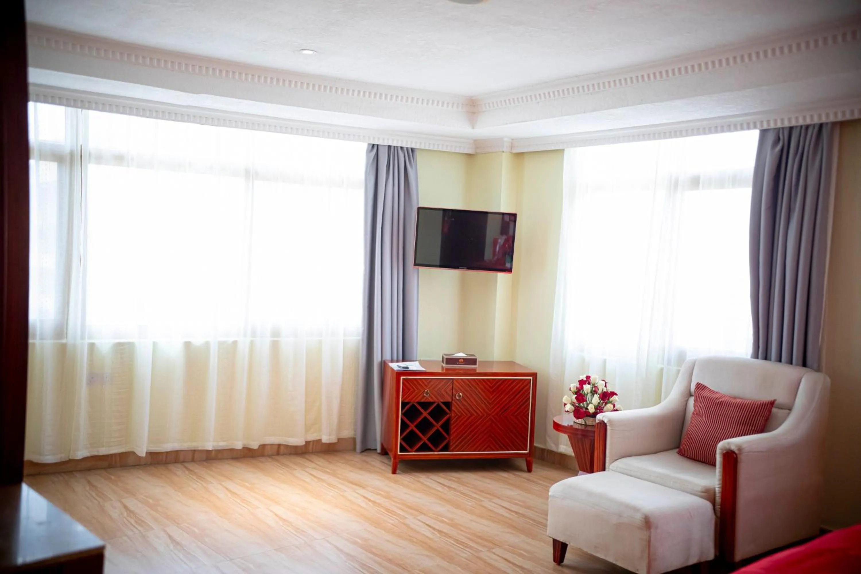 Living room in Tiffany Diamond Hotels Ltd - Indira Gandhi street