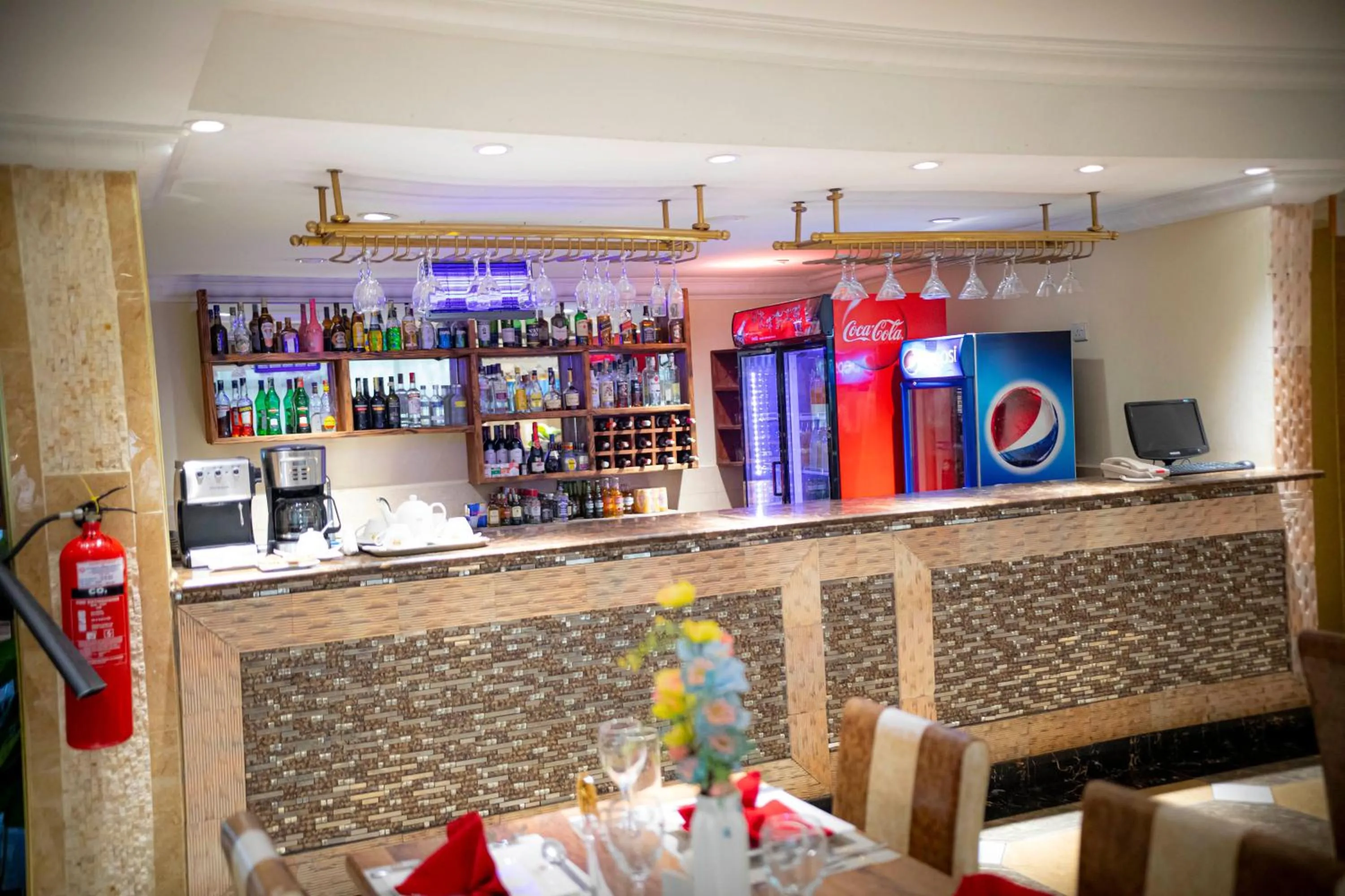 Lounge or bar in Tiffany Diamond Hotels Ltd - Indira Gandhi street