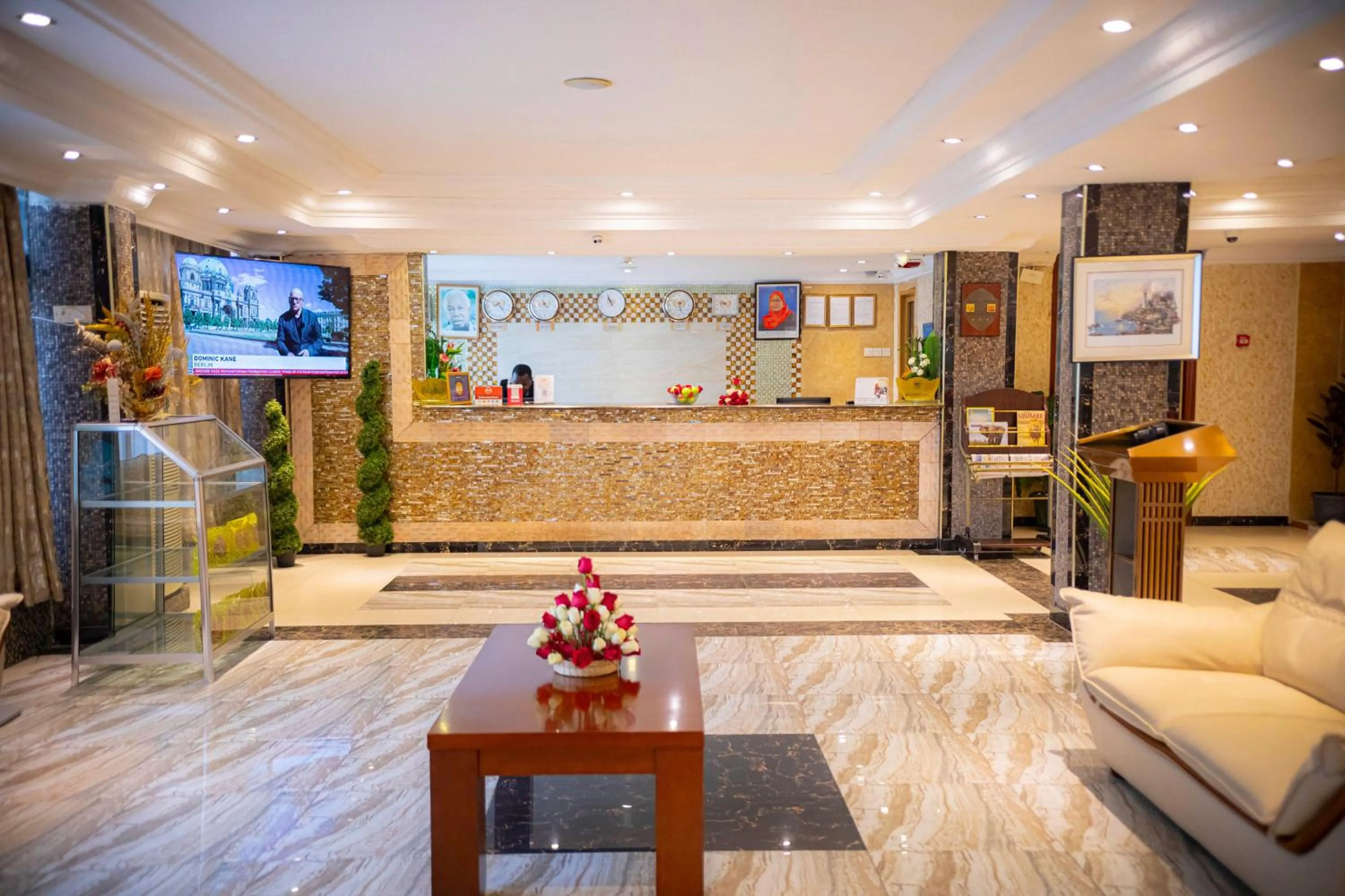 Seating area in Tiffany Diamond Hotels Ltd - Indira Gandhi street