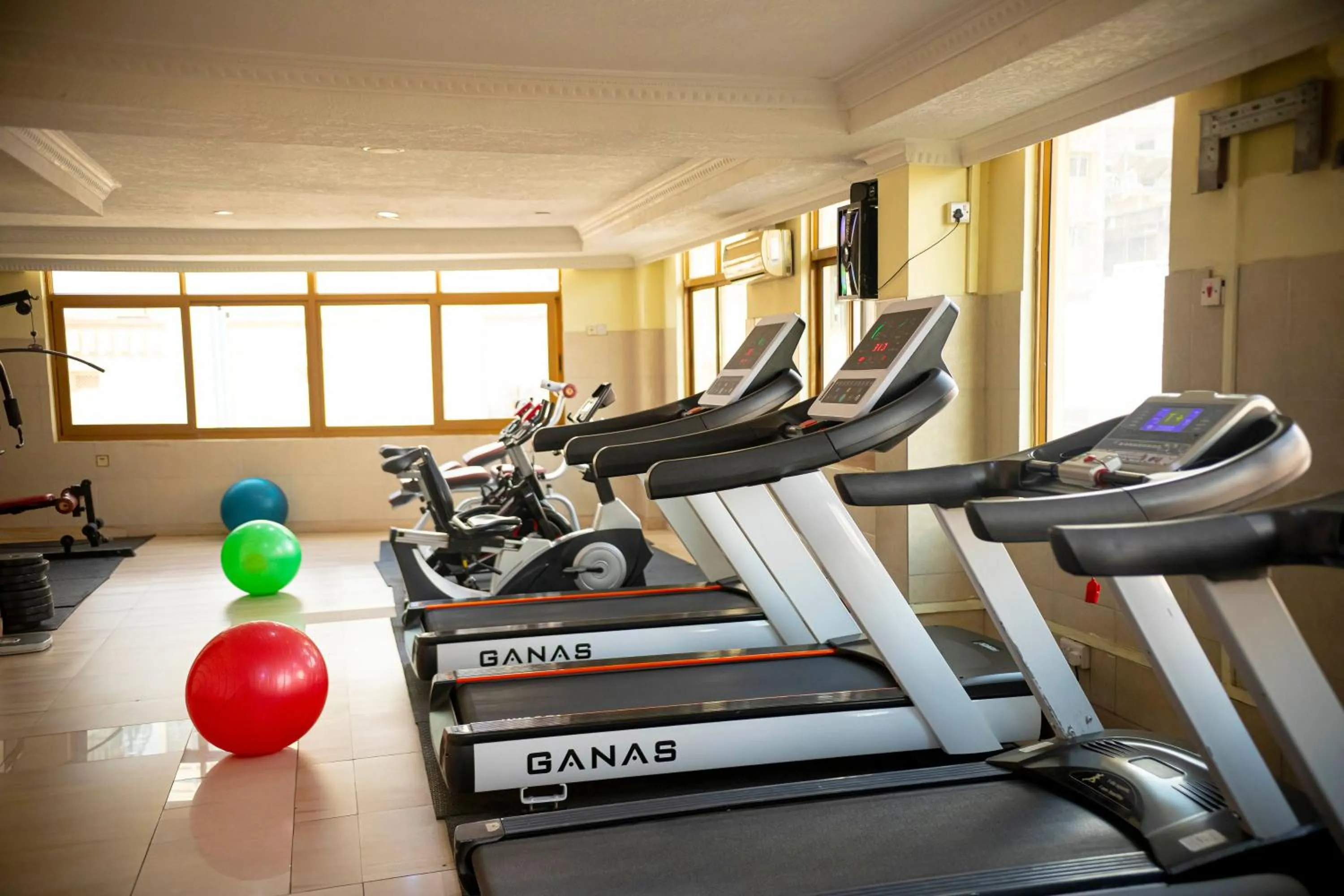 Fitness centre/facilities in Tiffany Diamond Hotels Ltd - Indira Gandhi street