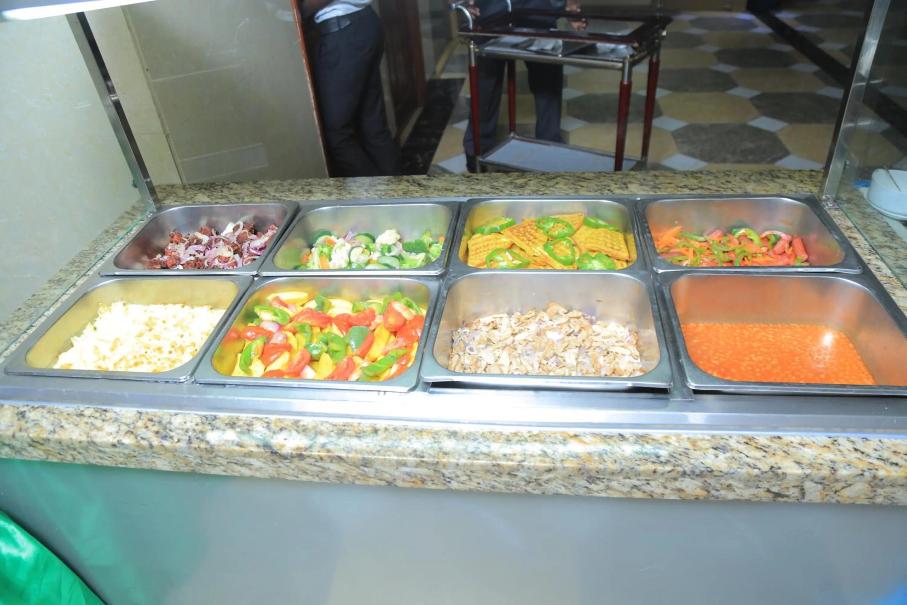 Breakfast in Tiffany Diamond Hotels Ltd - Indira Gandhi street