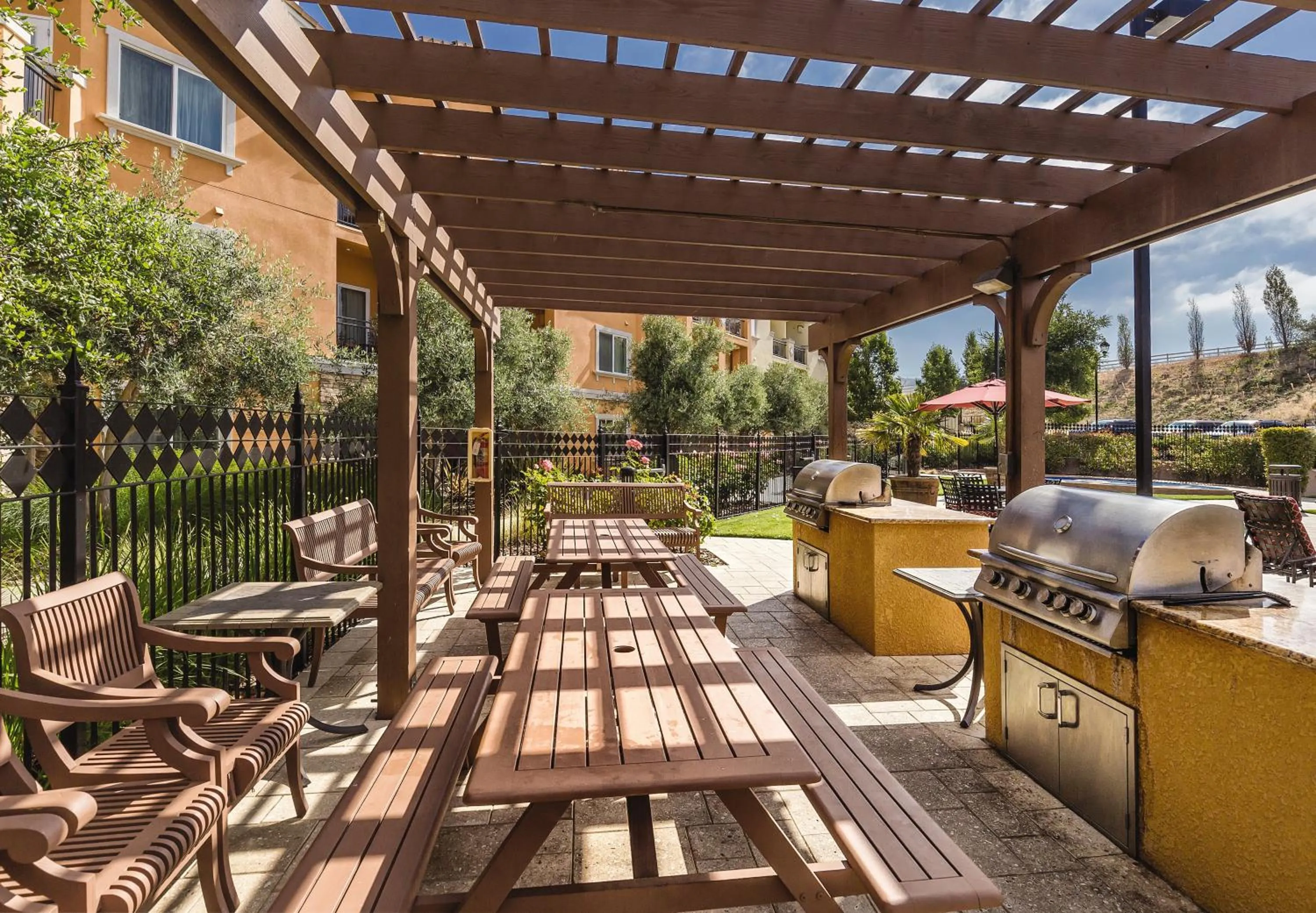 BBQ facilities in Vino Bello Resort