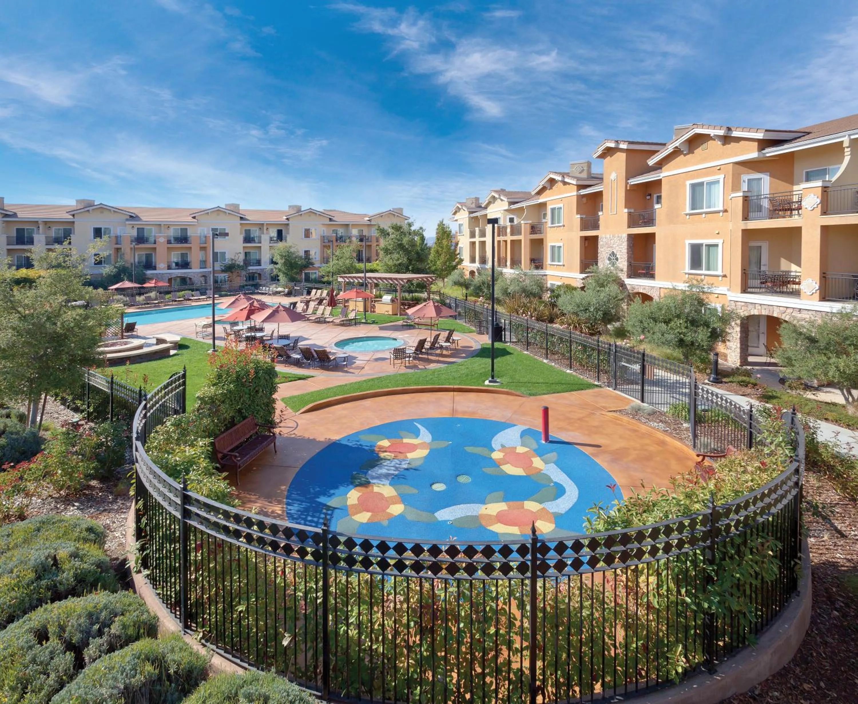 Swimming pool in Vino Bello Resort