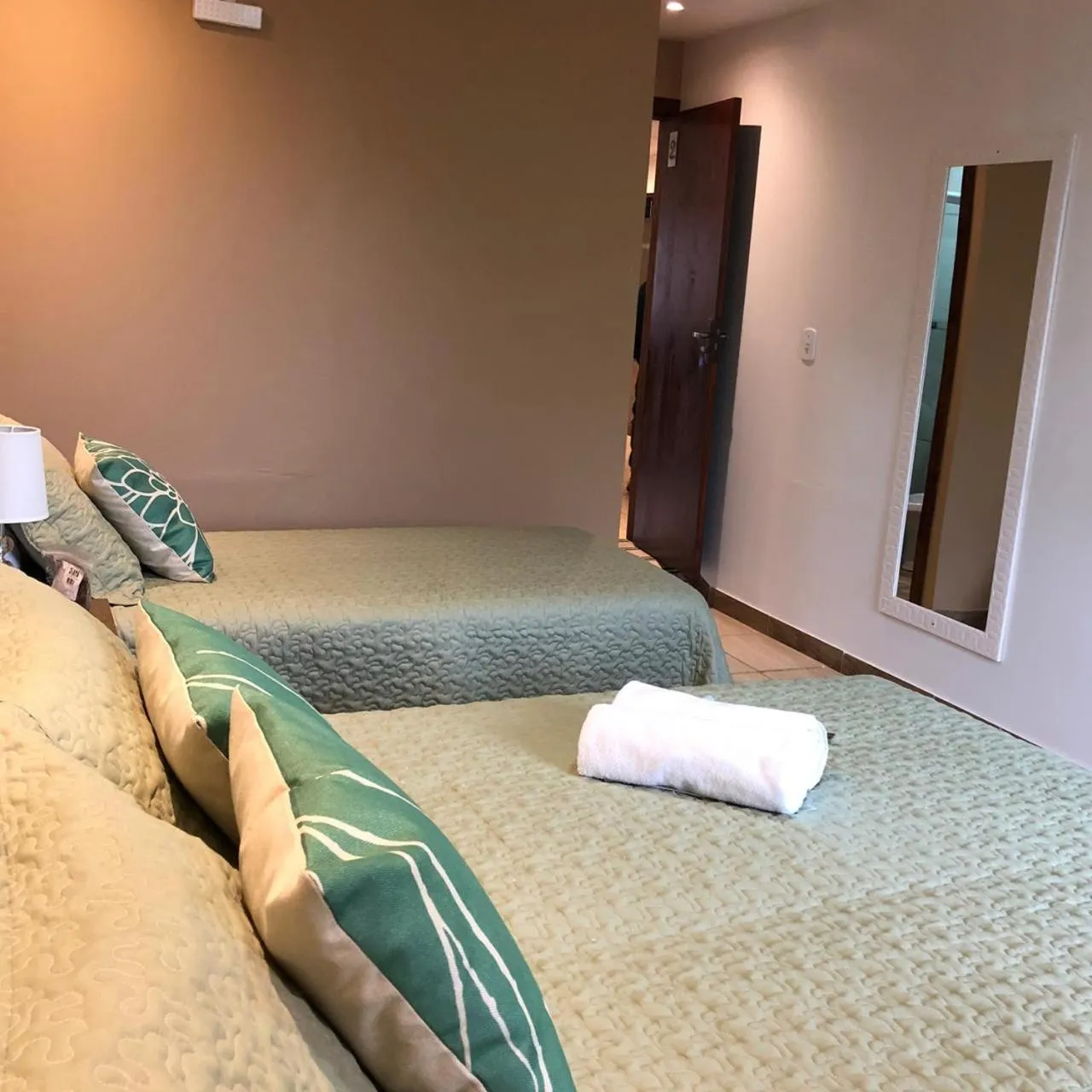 Bed in Pousada Vó Celina