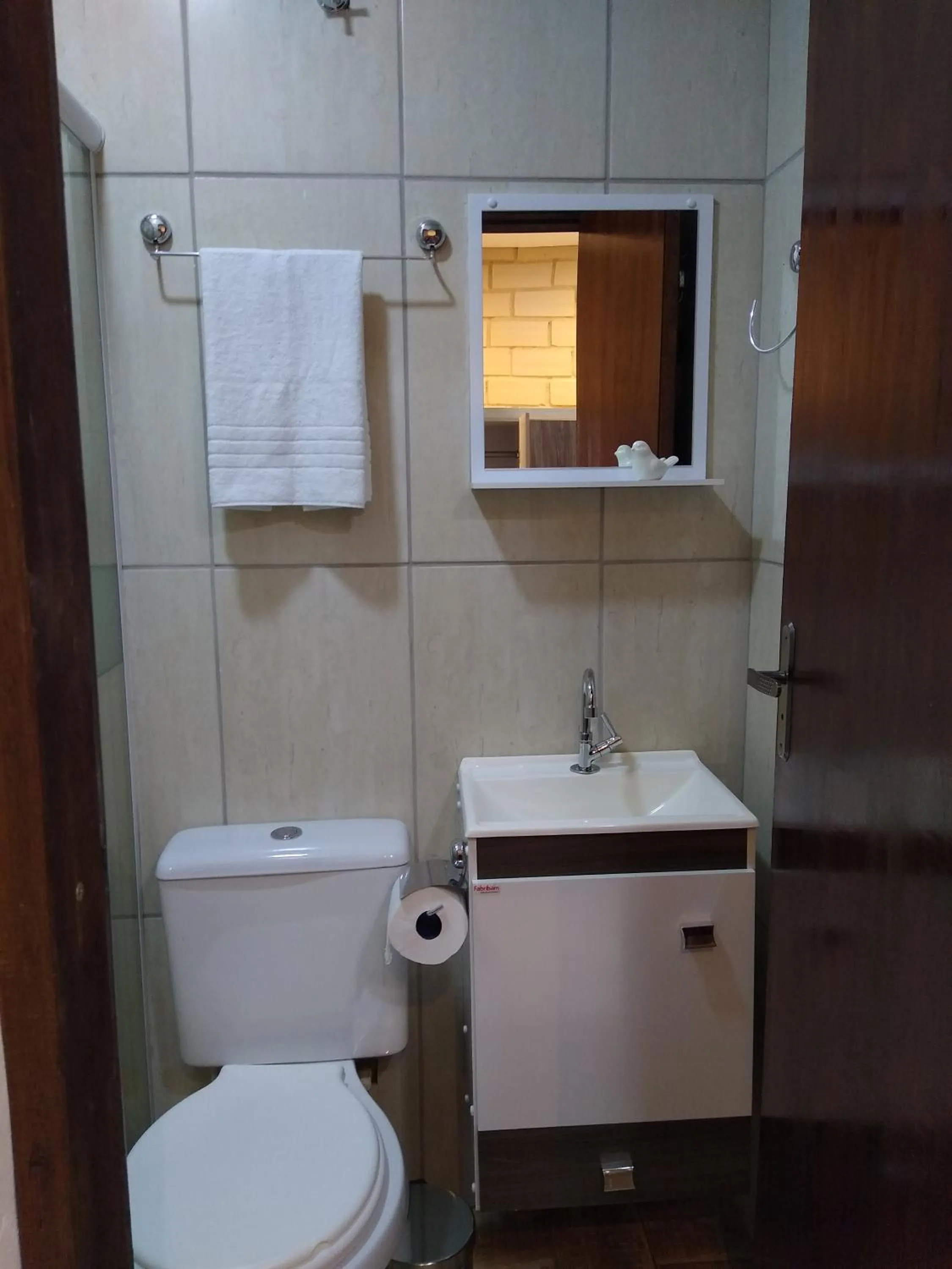 Bathroom in Pousada Vó Celina