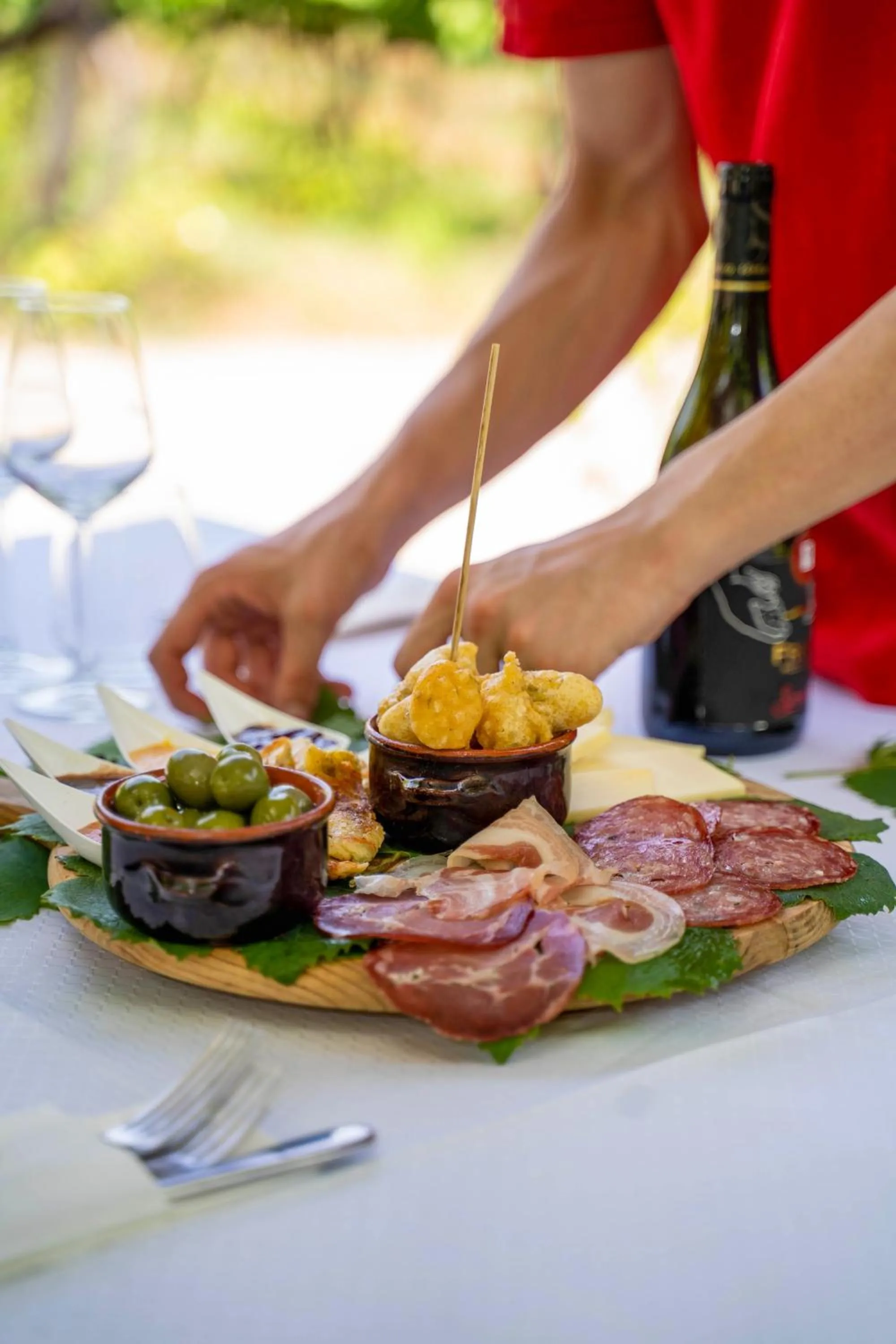 Food in Vesuvio Inn Bed & Wine Experience