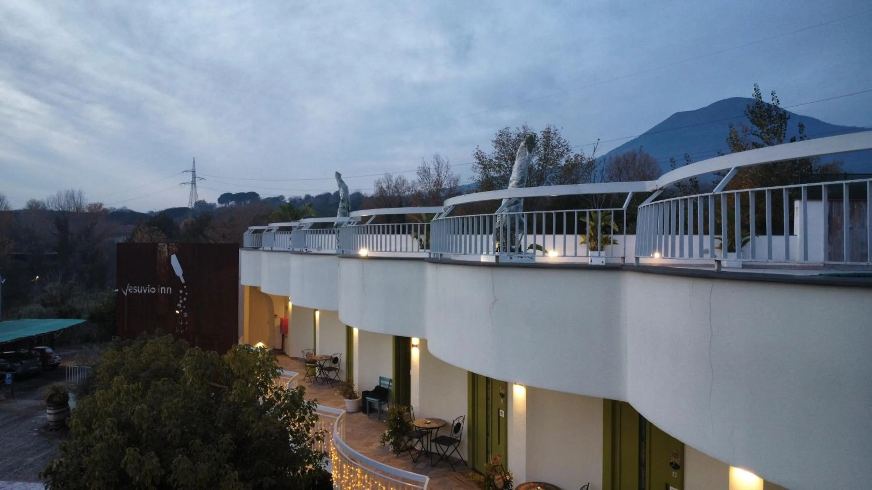 Property building in Vesuvio Inn Bed & Wine Experience