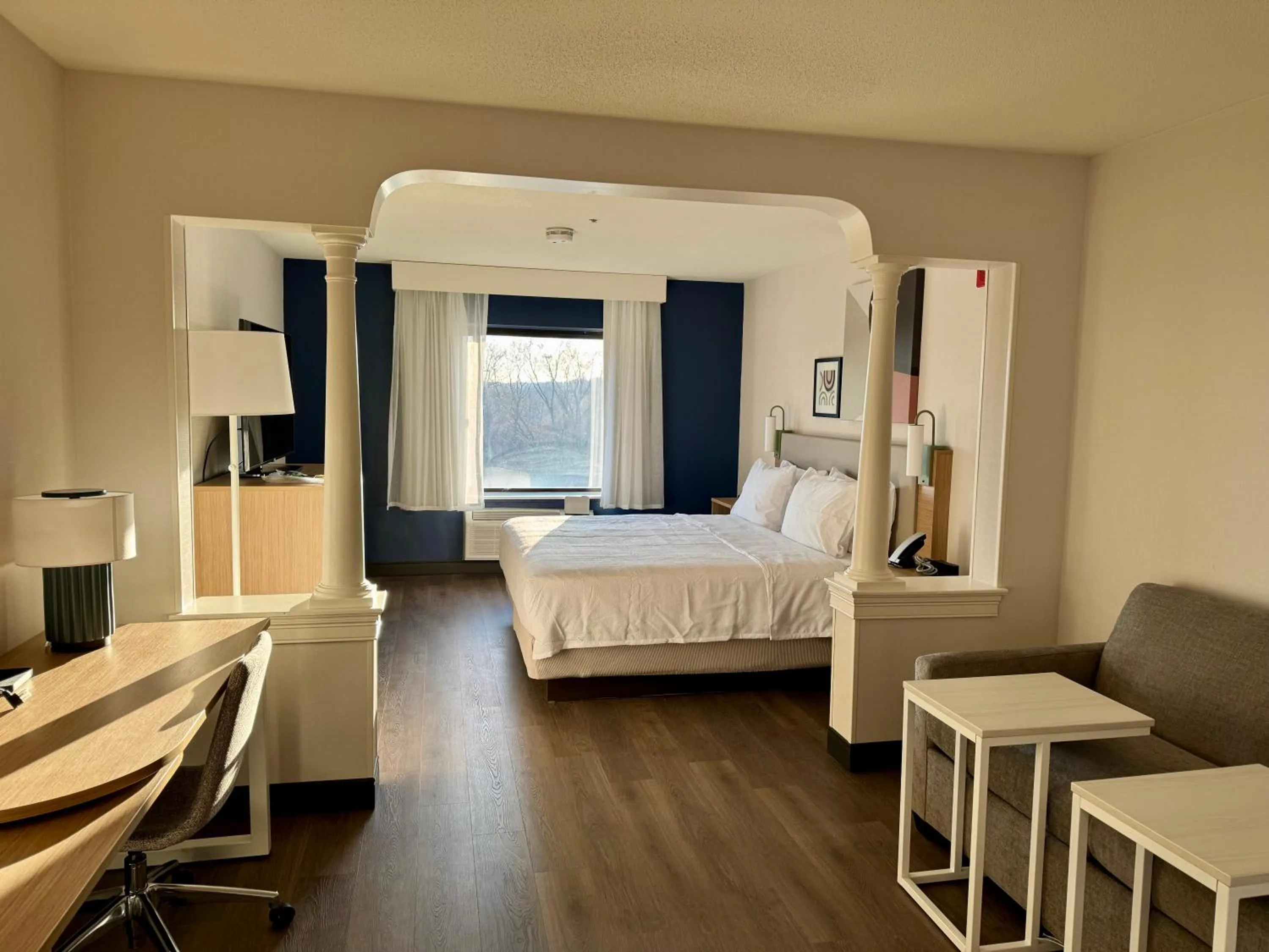 Bed in Spark by Hilton Woburn Boston