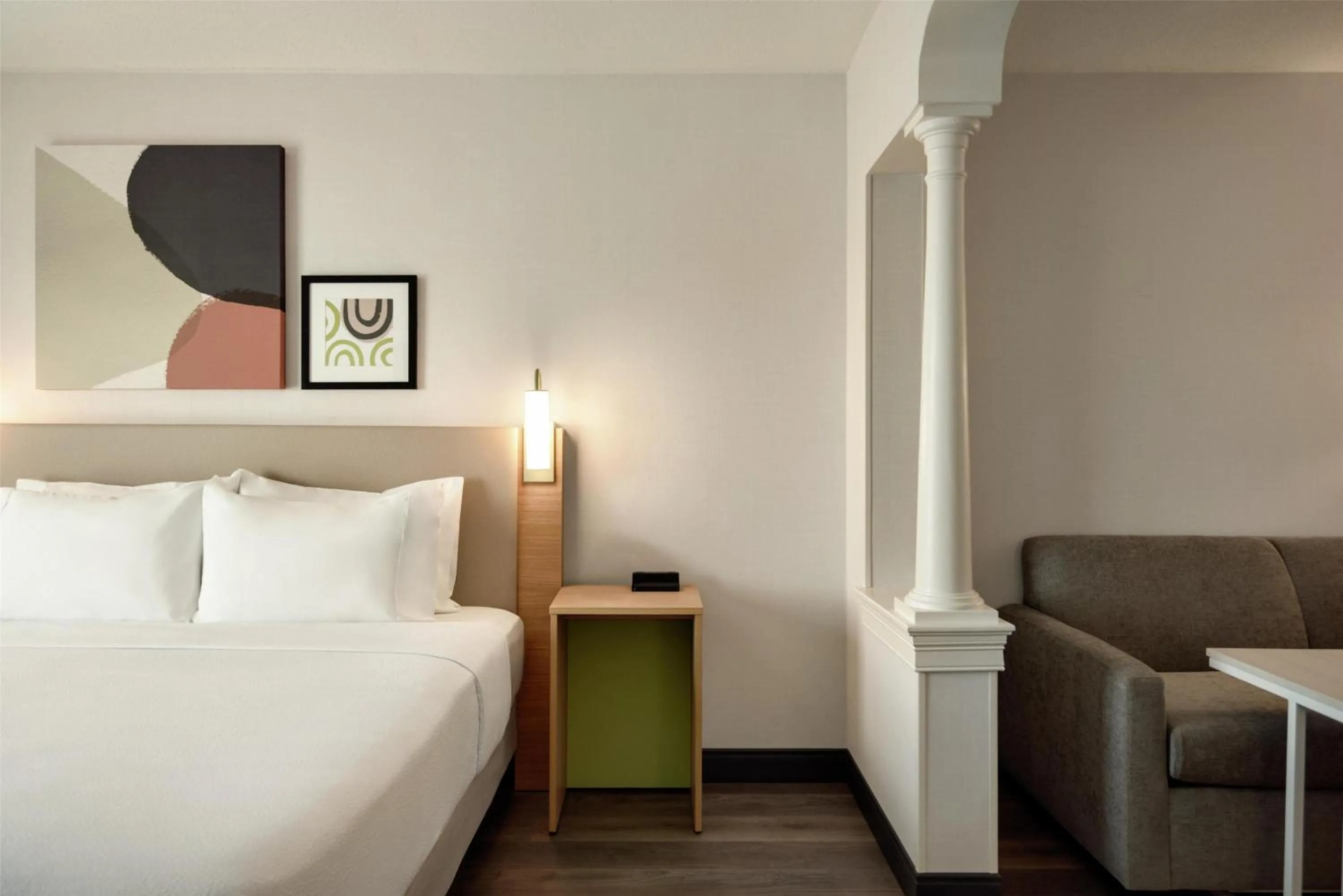 Bed in Spark by Hilton Woburn Boston