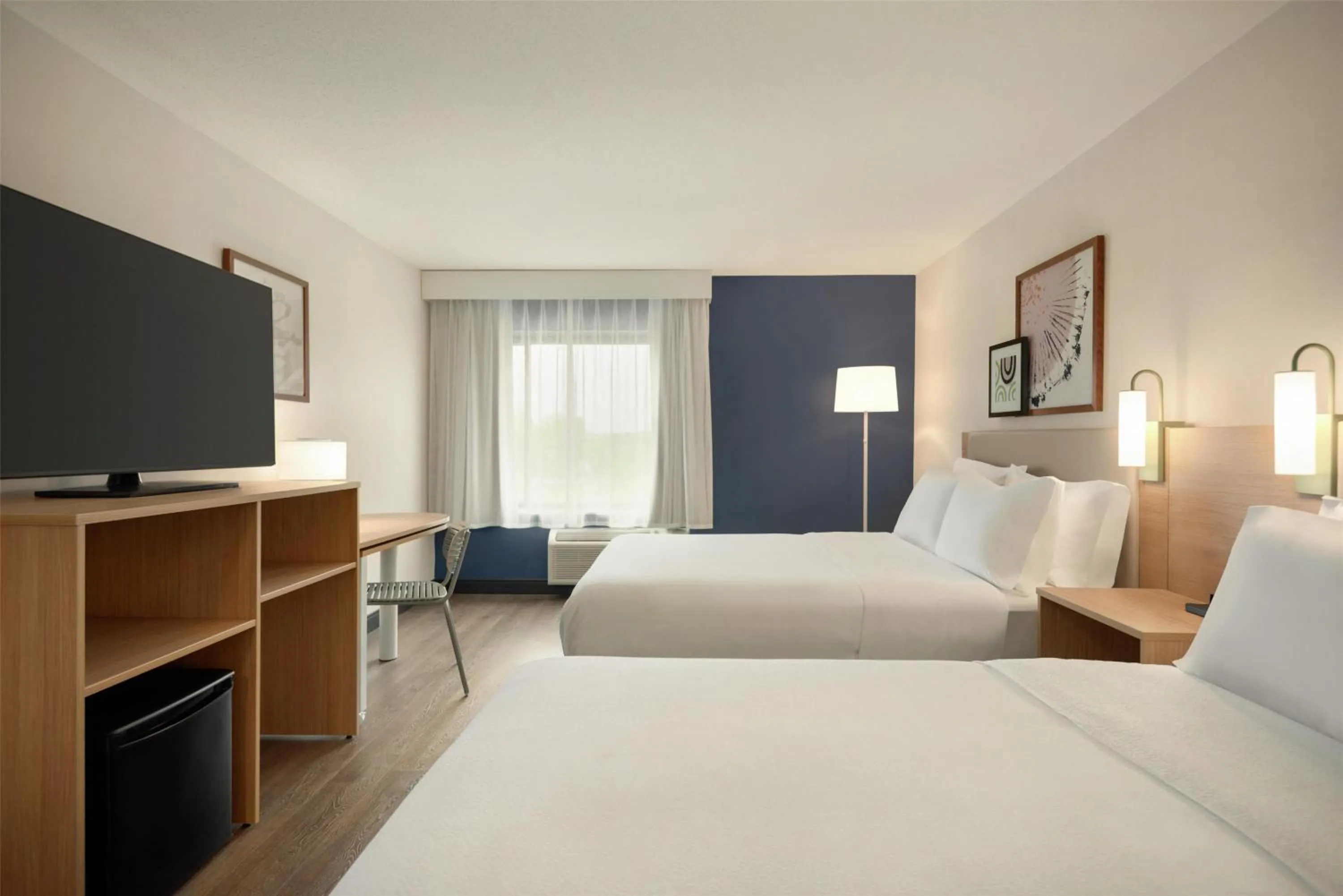 Bed in Spark by Hilton Woburn Boston