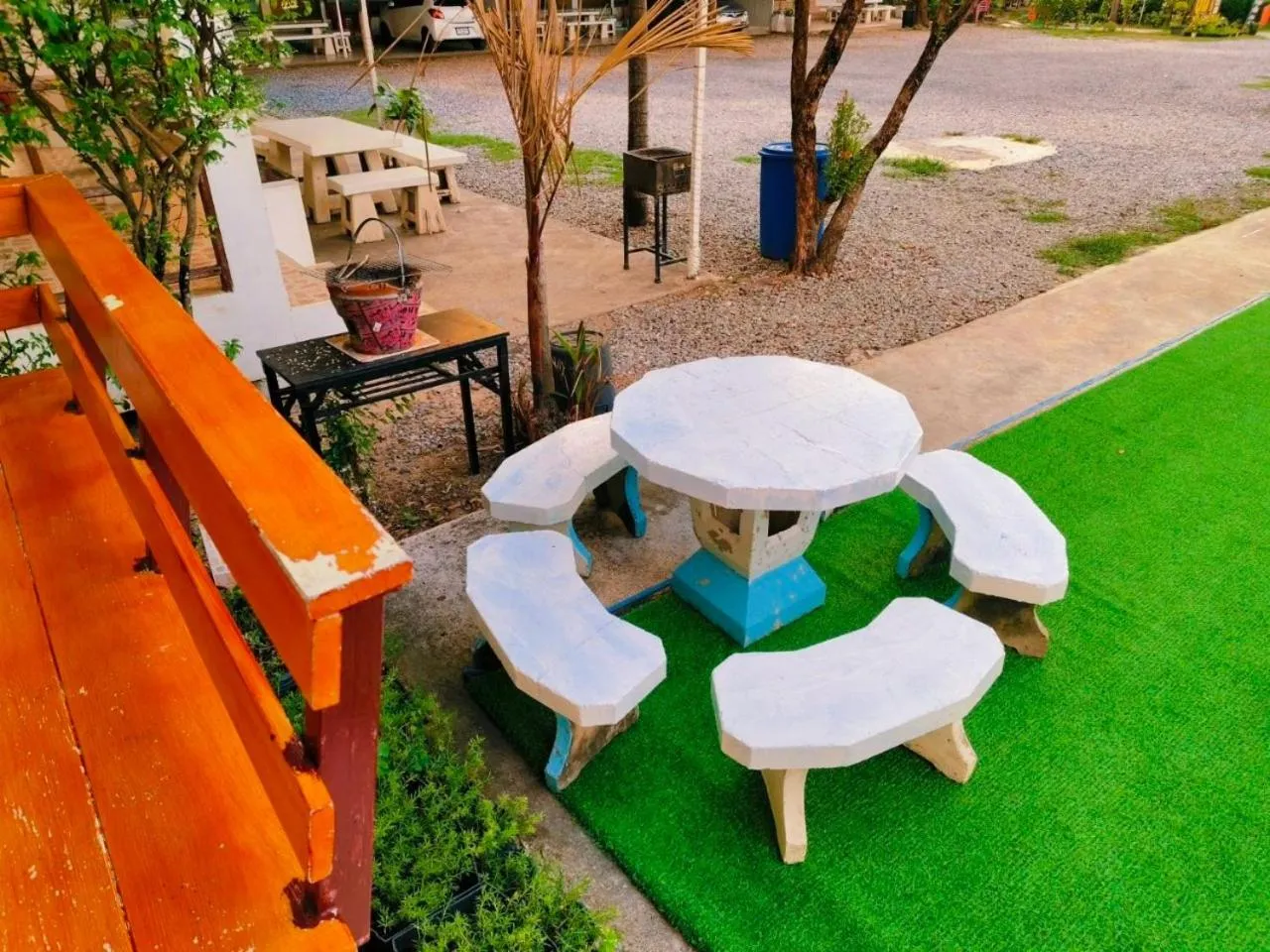 Patio in Pooma Resort