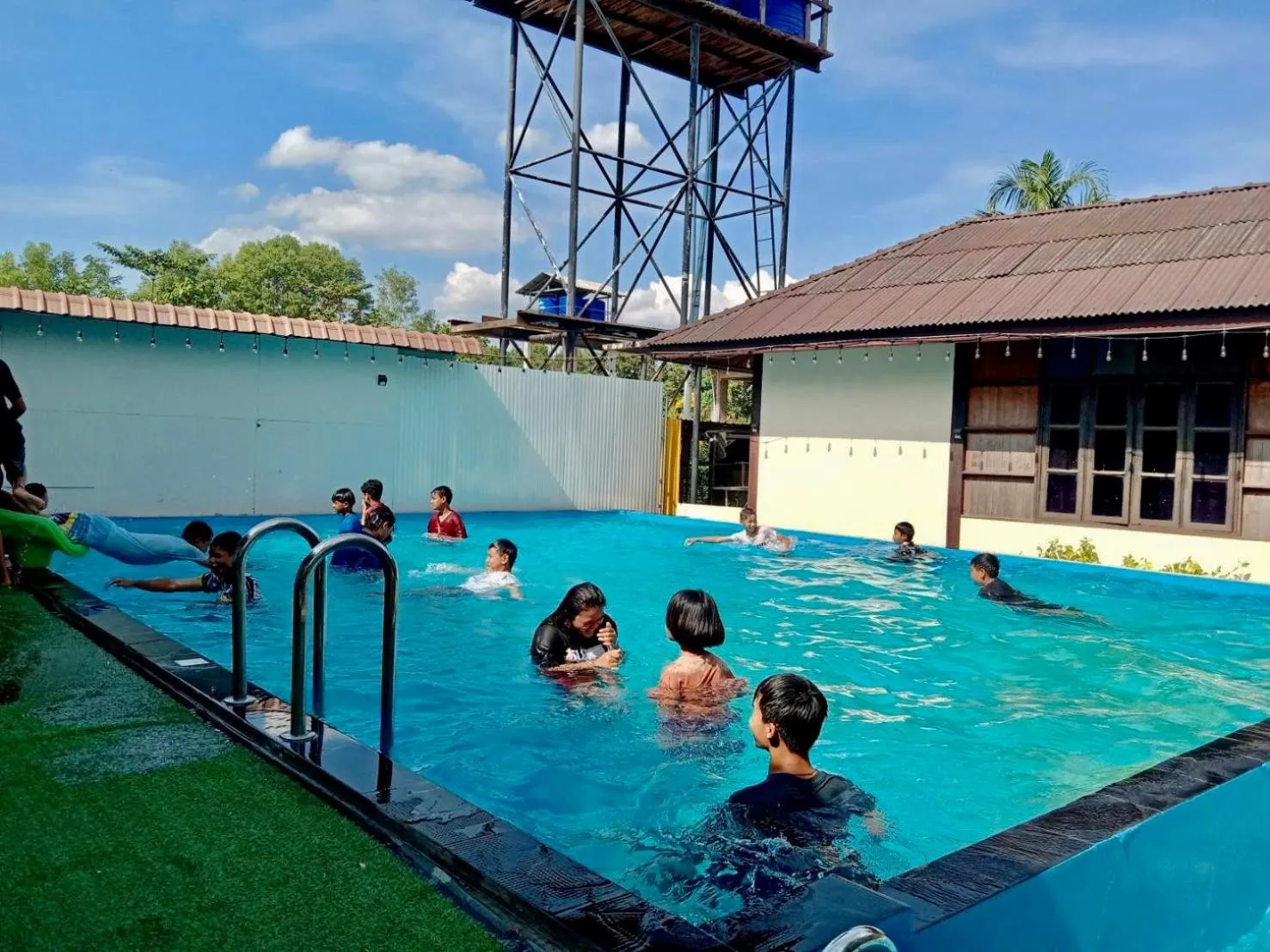 People in Pooma Resort