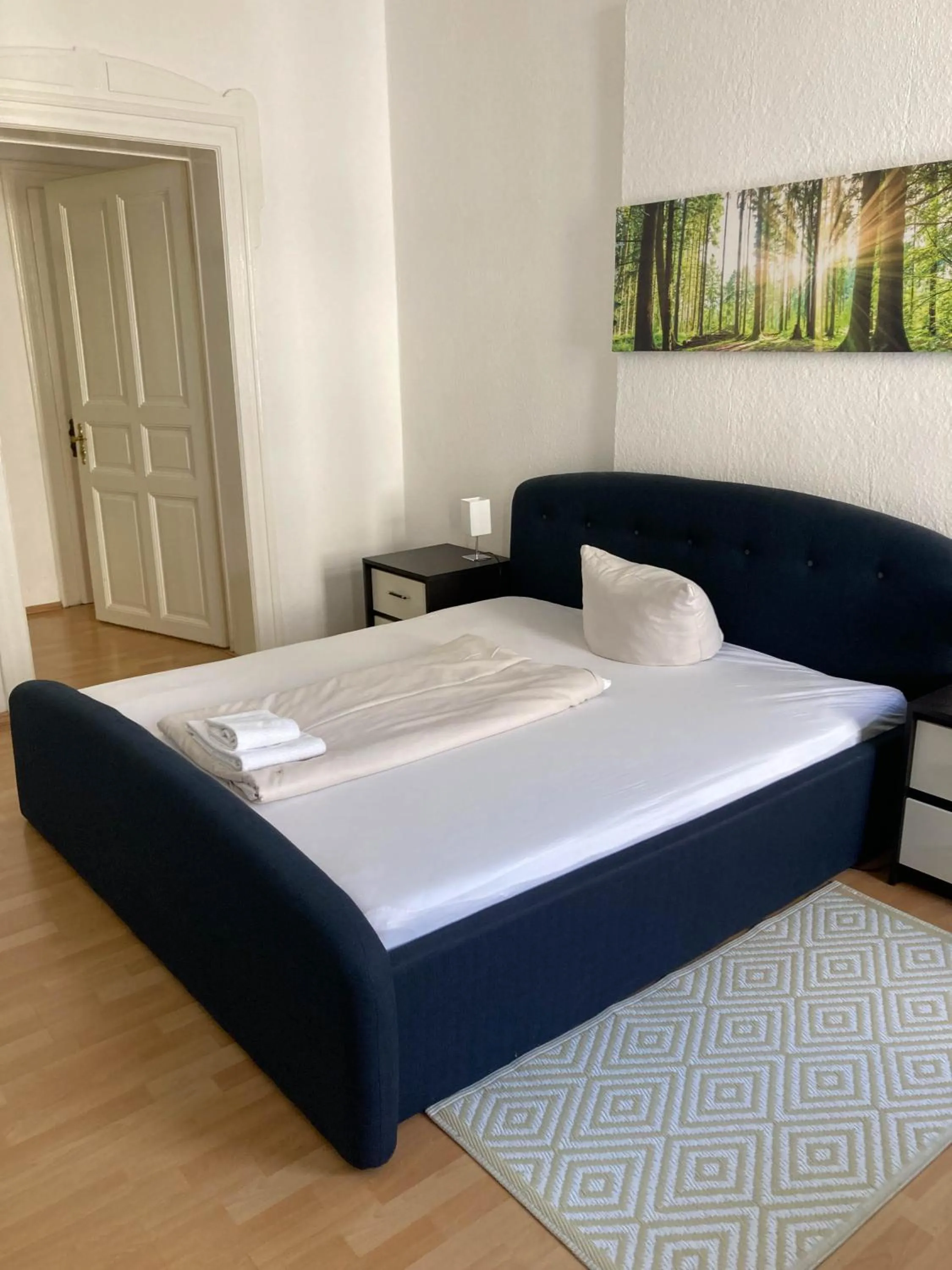 Bed in Mabri Apartments Plauen