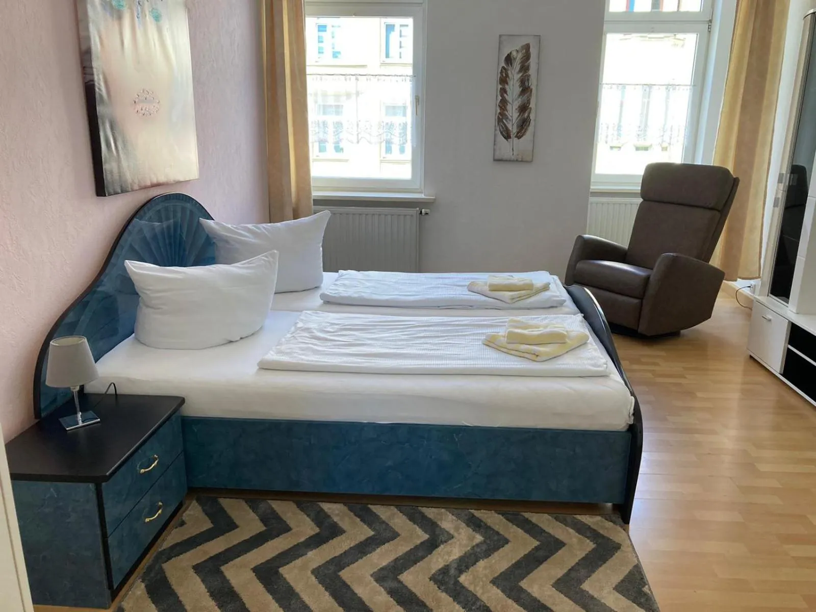 Bedroom, Bed in Mabri Apartments Plauen