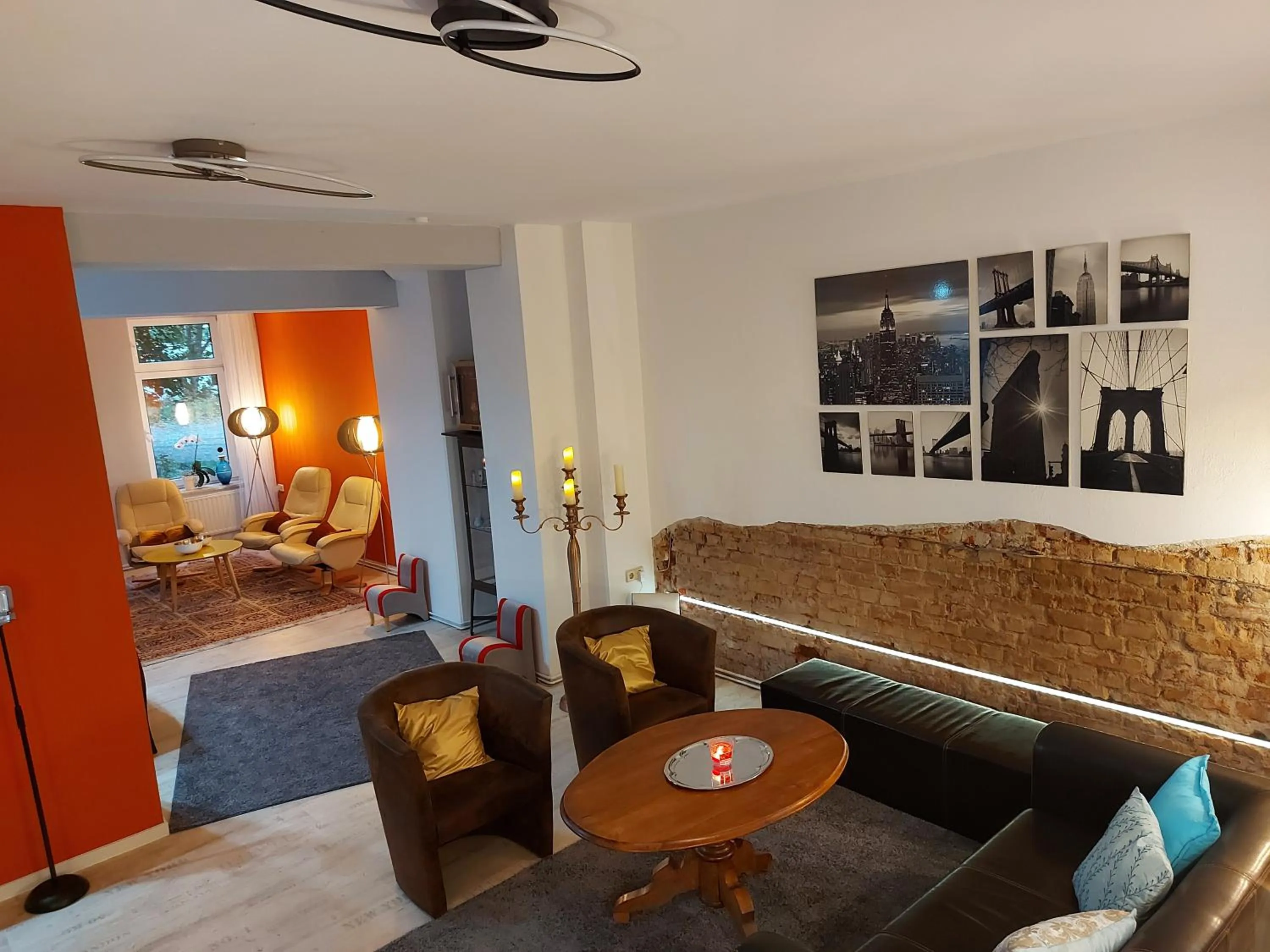 Lobby or reception, Bed in Mabri Apartments Plauen