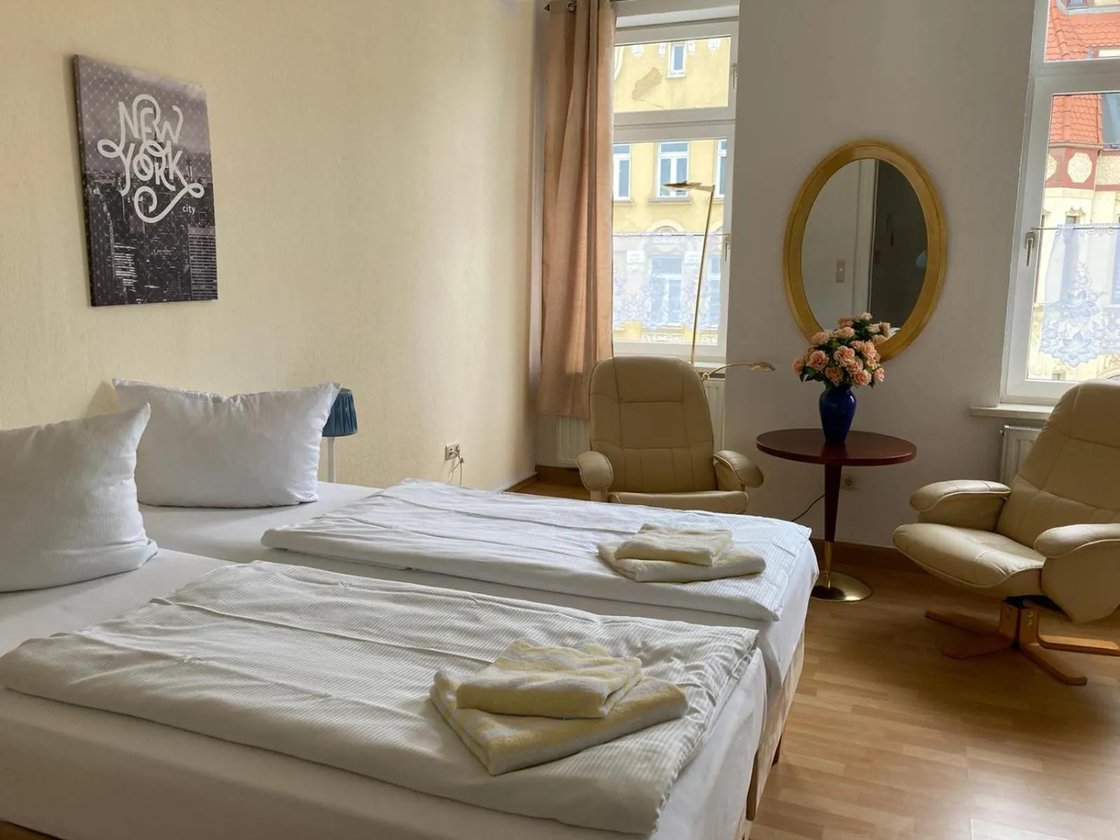 Bedroom, Bed in Mabri Apartments Plauen