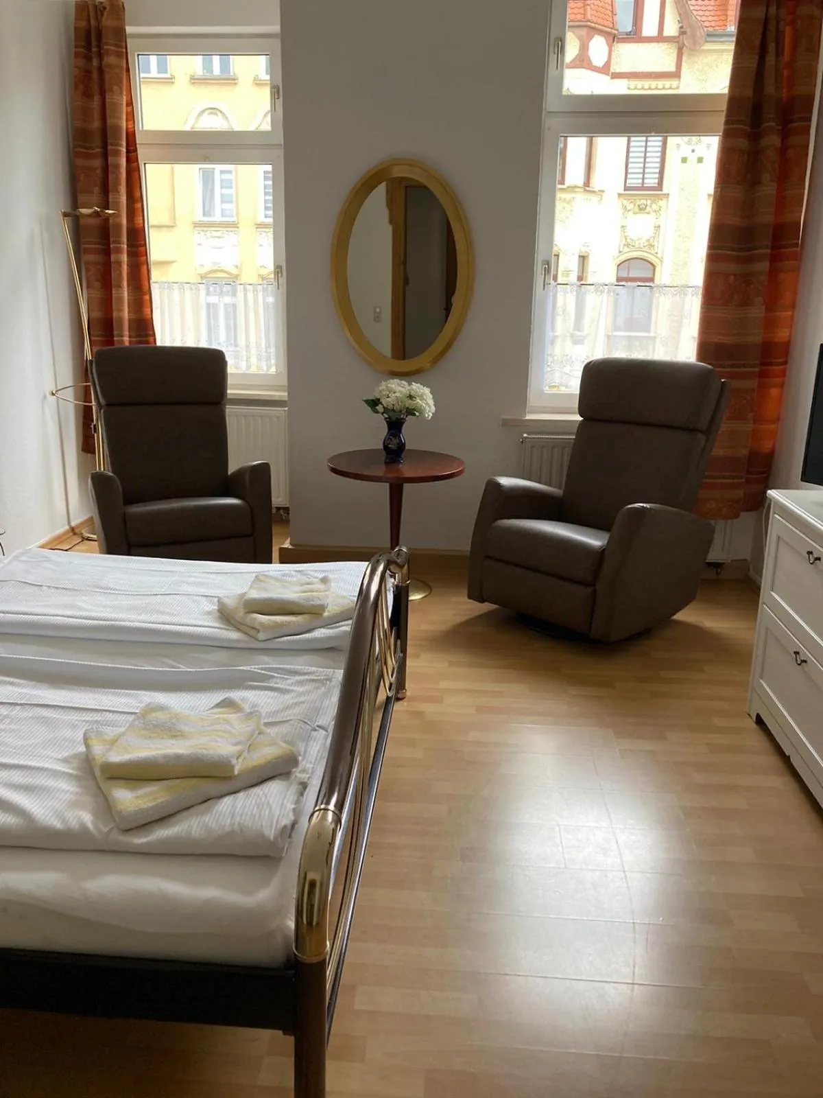 Bedroom, Bed in Mabri Apartments Plauen