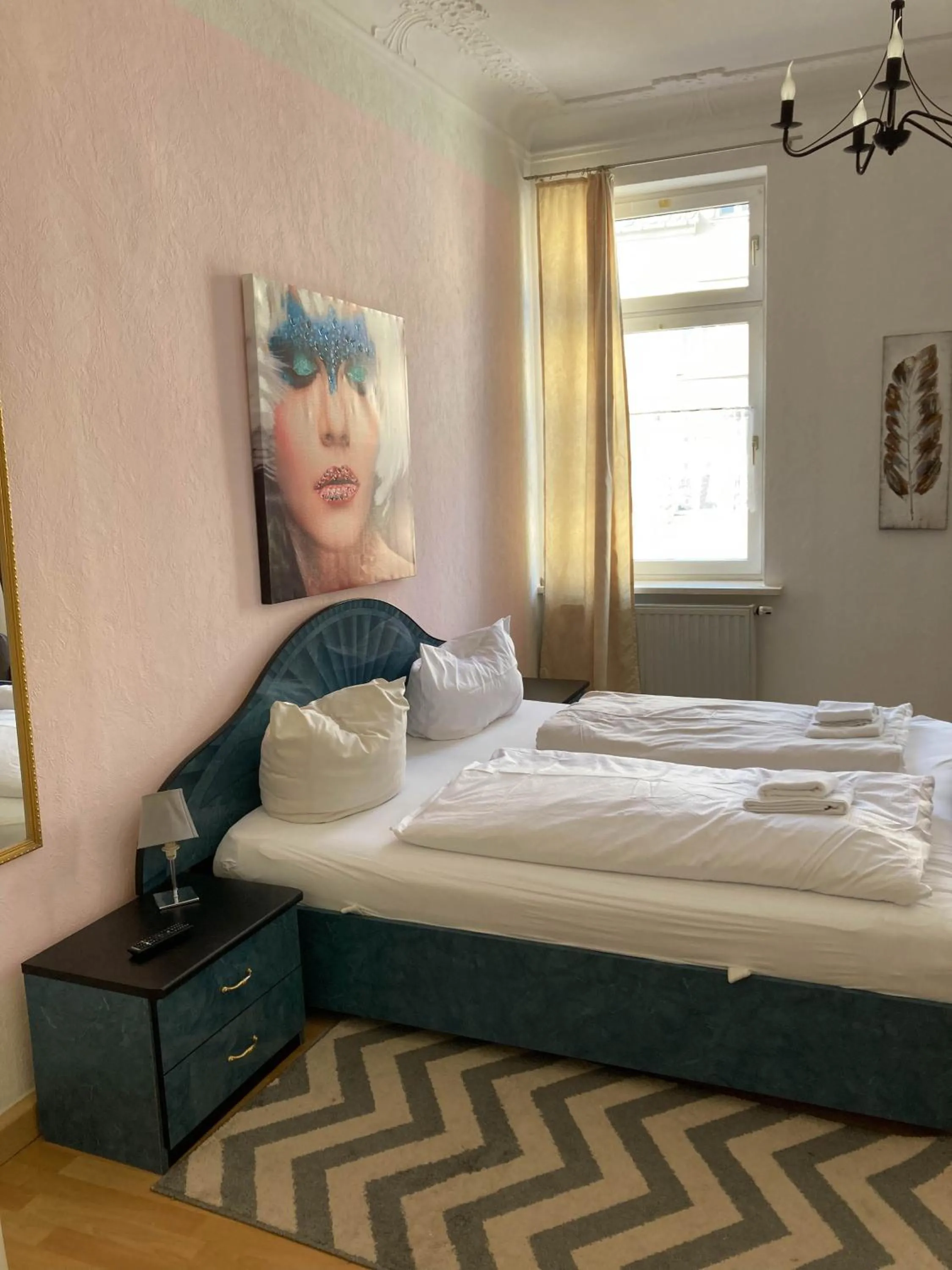 Bedroom, Bed in Mabri Apartments Plauen