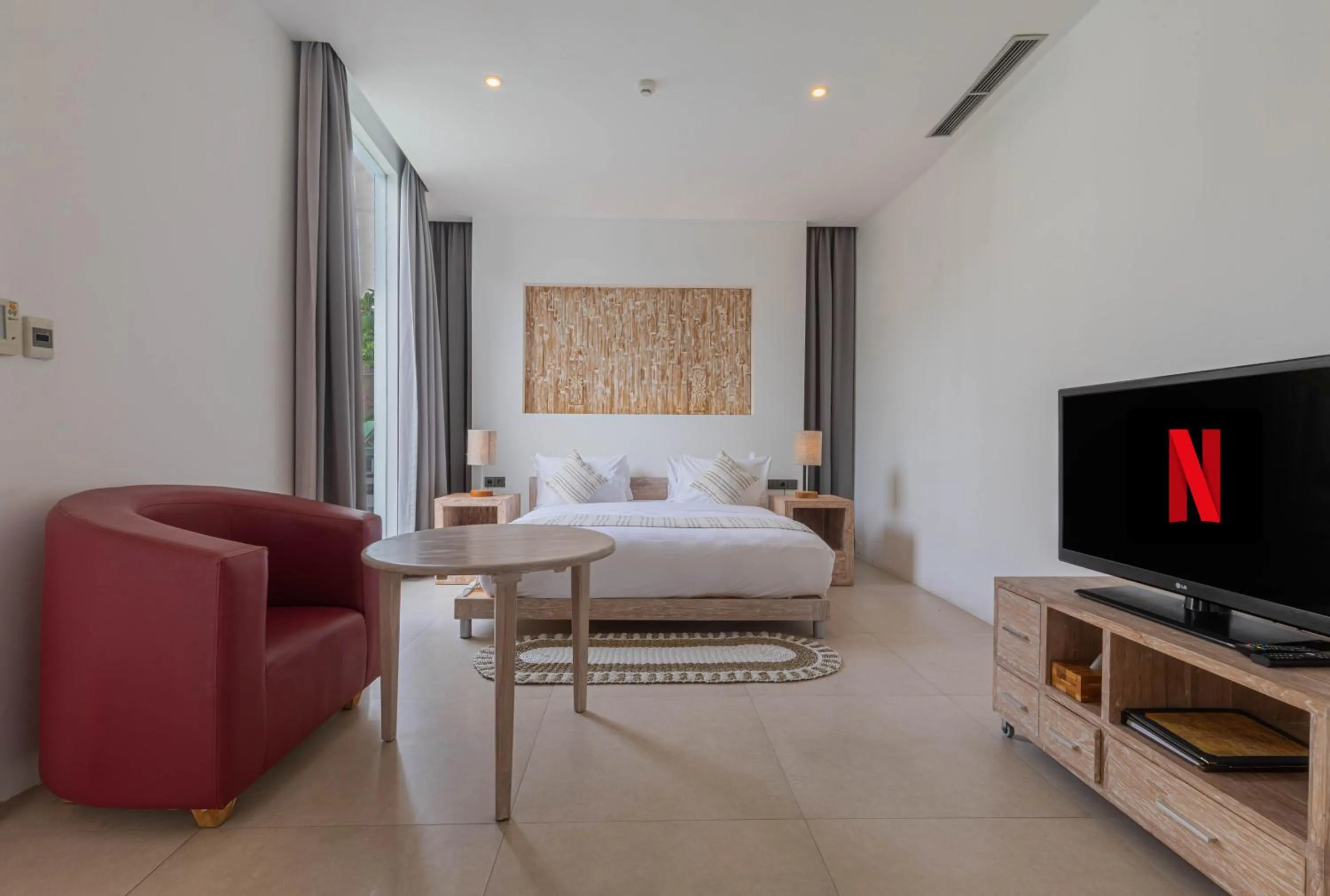 Bed in Taman Mesari Luxury Villas-Seminyak