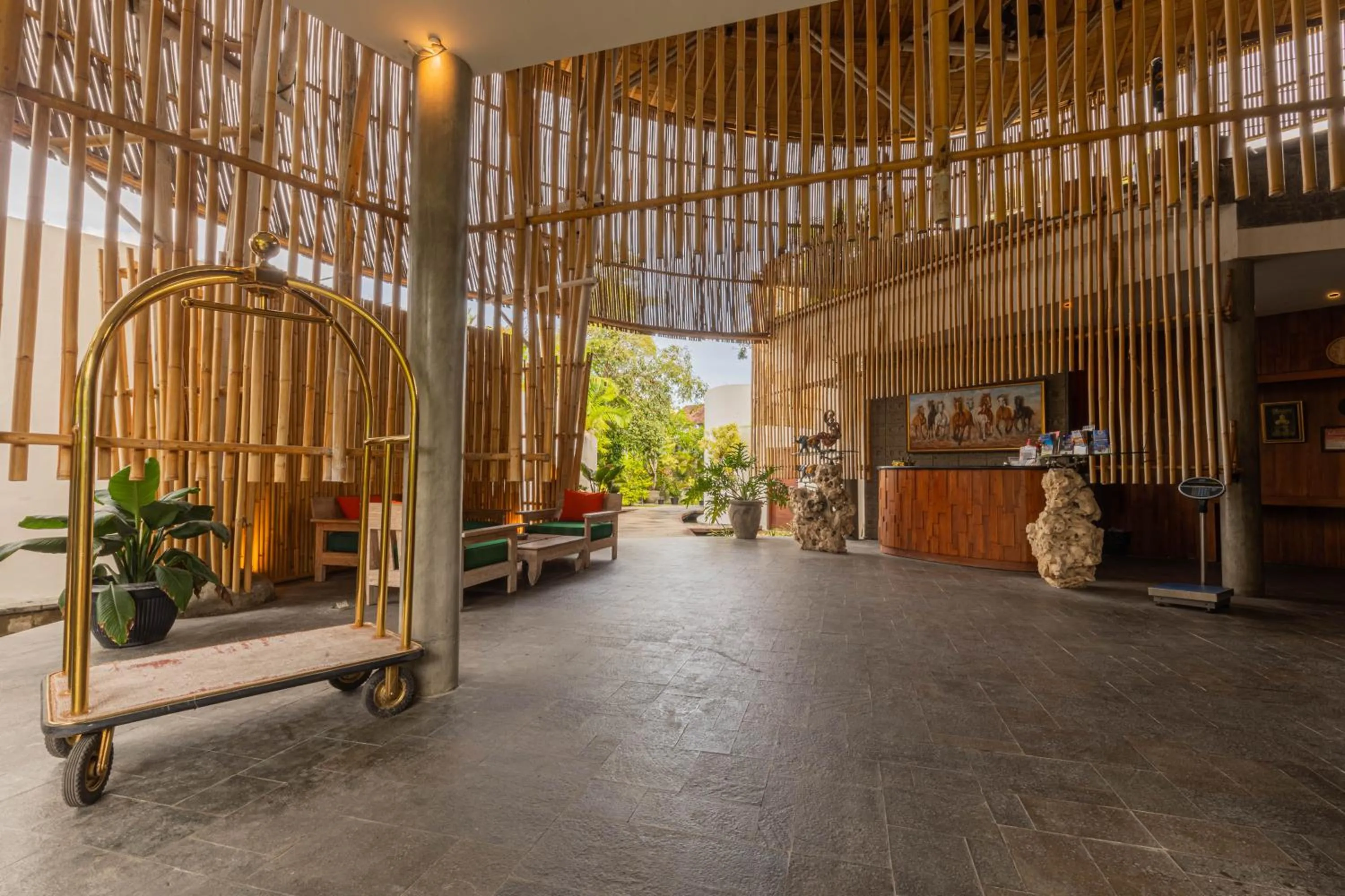 Lobby or reception in Taman Mesari Luxury Villas-Seminyak