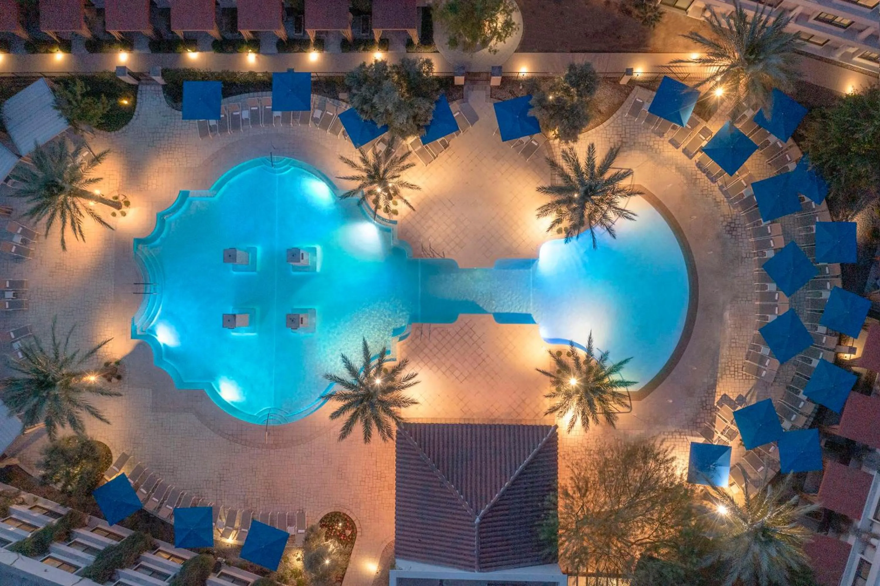 Pool view in The Scottsdale Resort & Spa, Curio Collection by Hilton