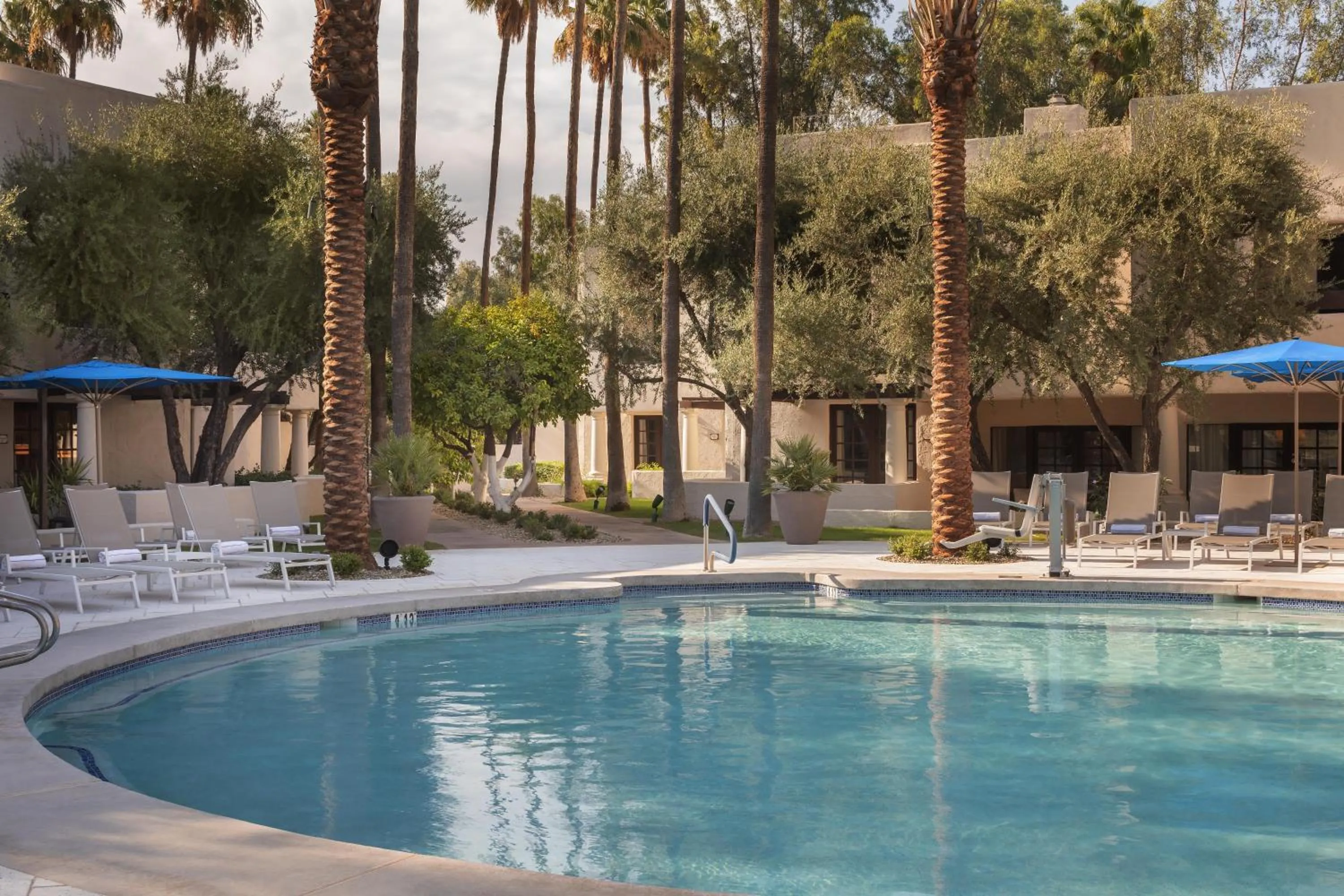 Pool view in The Scottsdale Resort & Spa, Curio Collection by Hilton