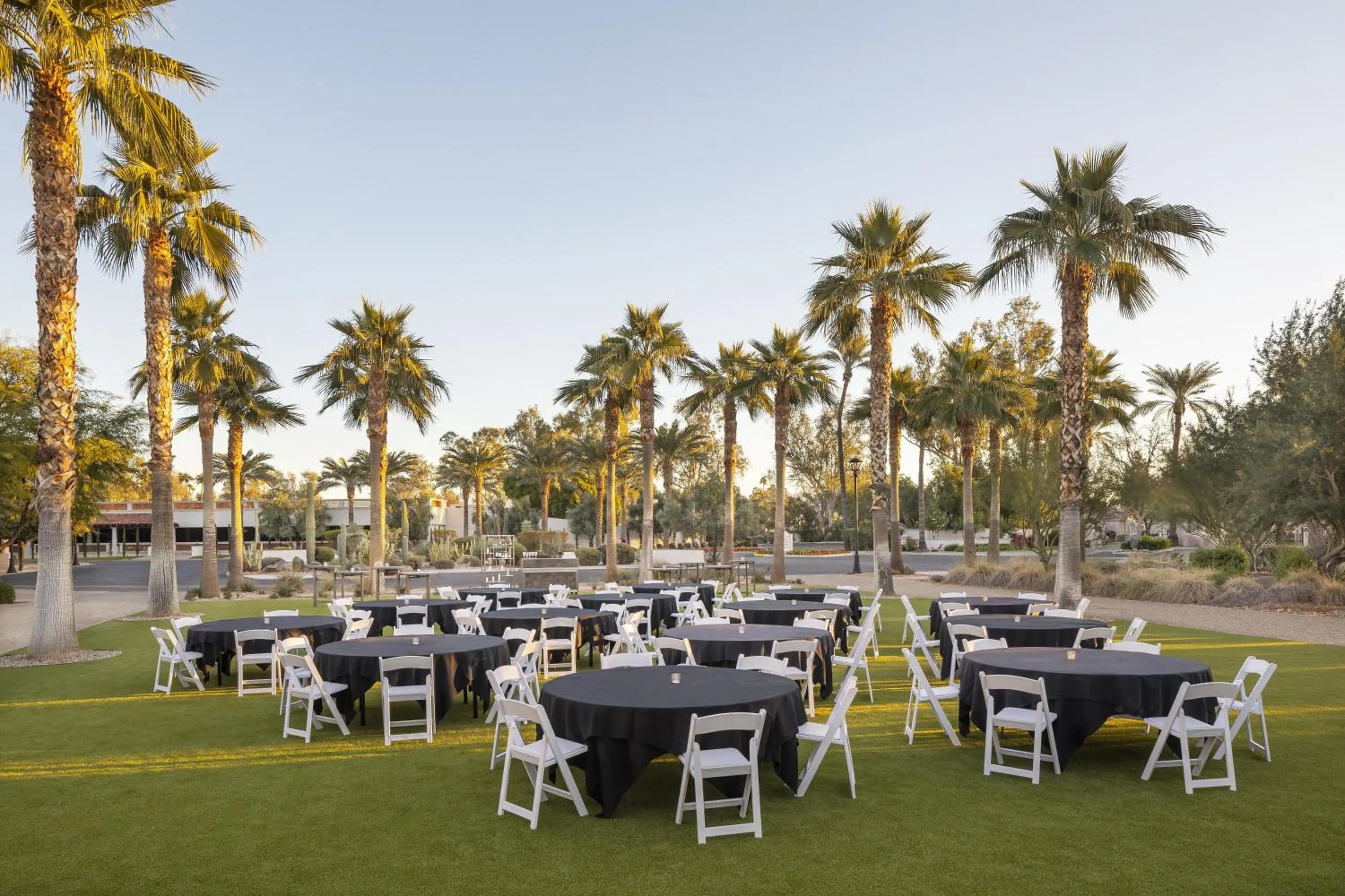 Inner courtyard view in The Scottsdale Resort & Spa, Curio Collection by Hilton