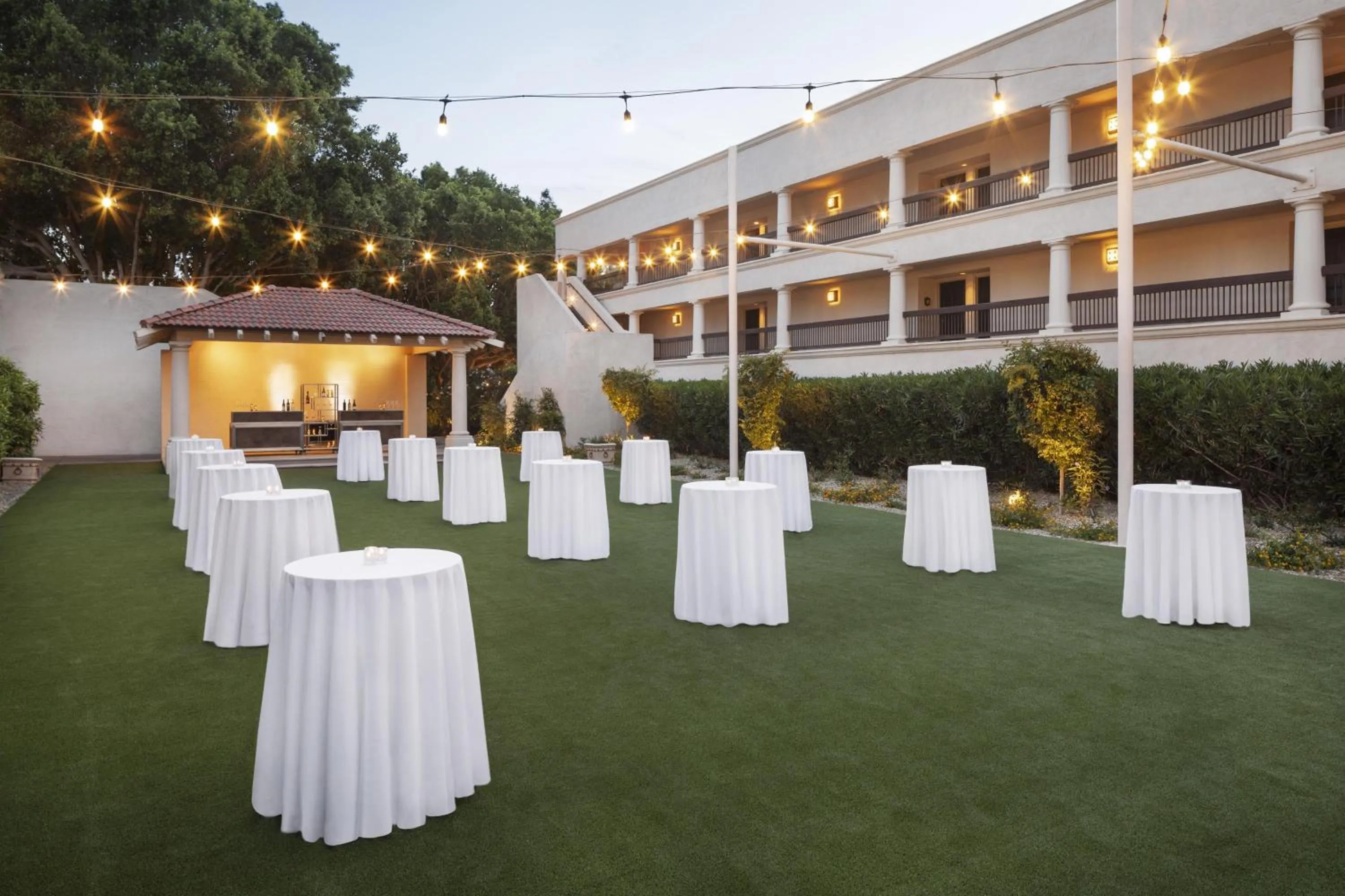 Inner courtyard view in The Scottsdale Resort & Spa, Curio Collection by Hilton