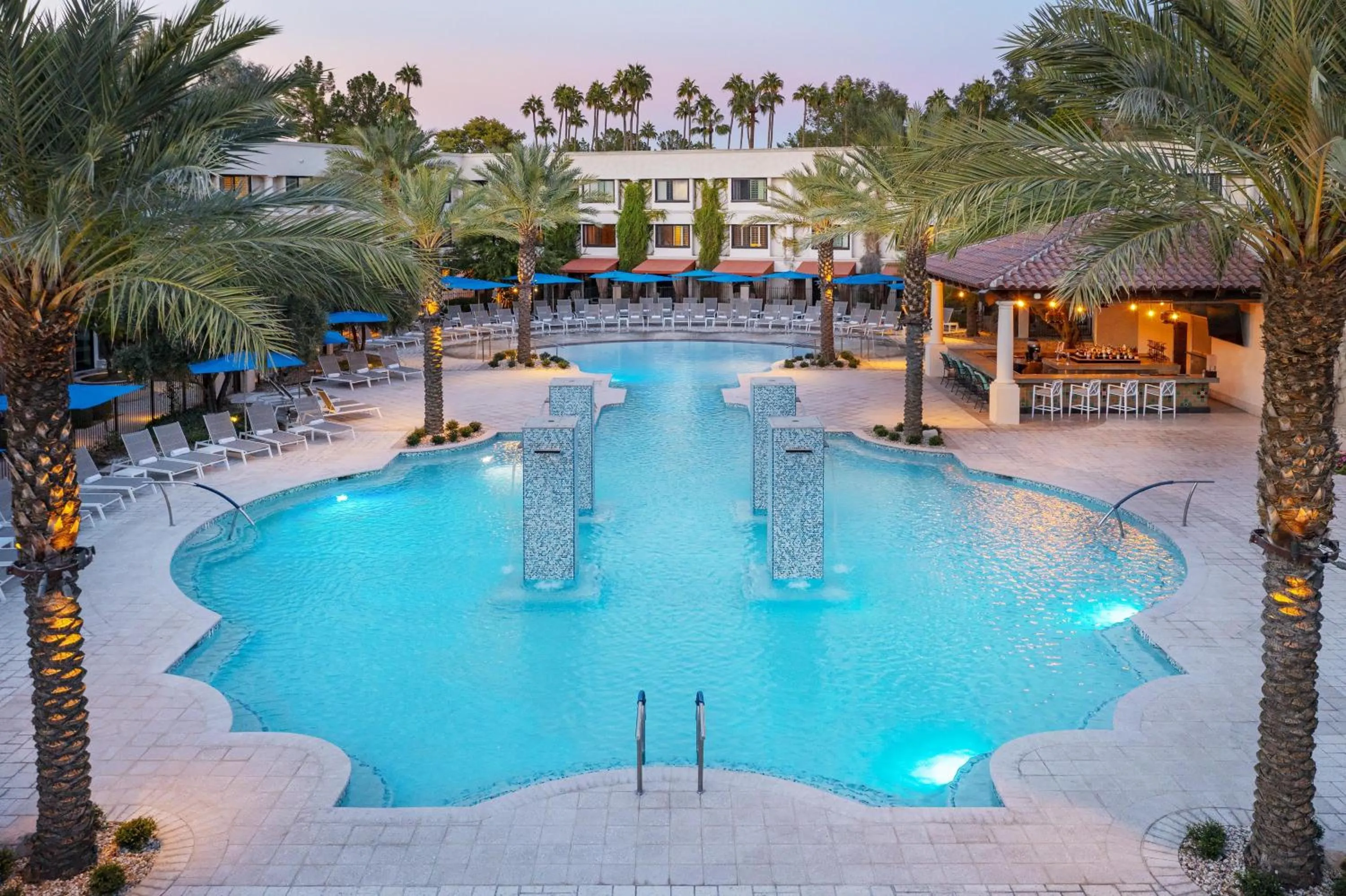 Pool view in The Scottsdale Resort & Spa, Curio Collection by Hilton