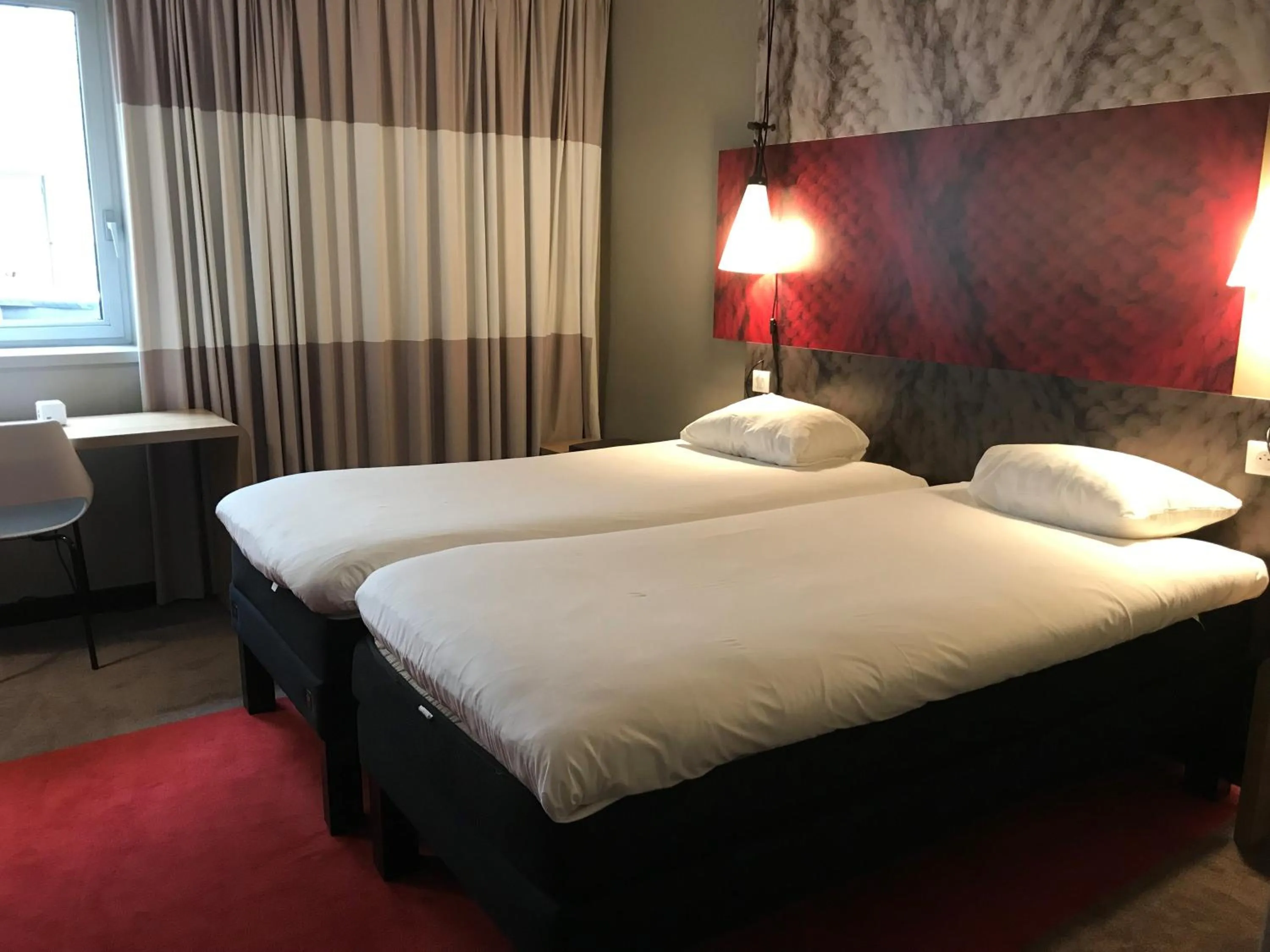 Bed in ibis Rouen Centre Champ de Mars