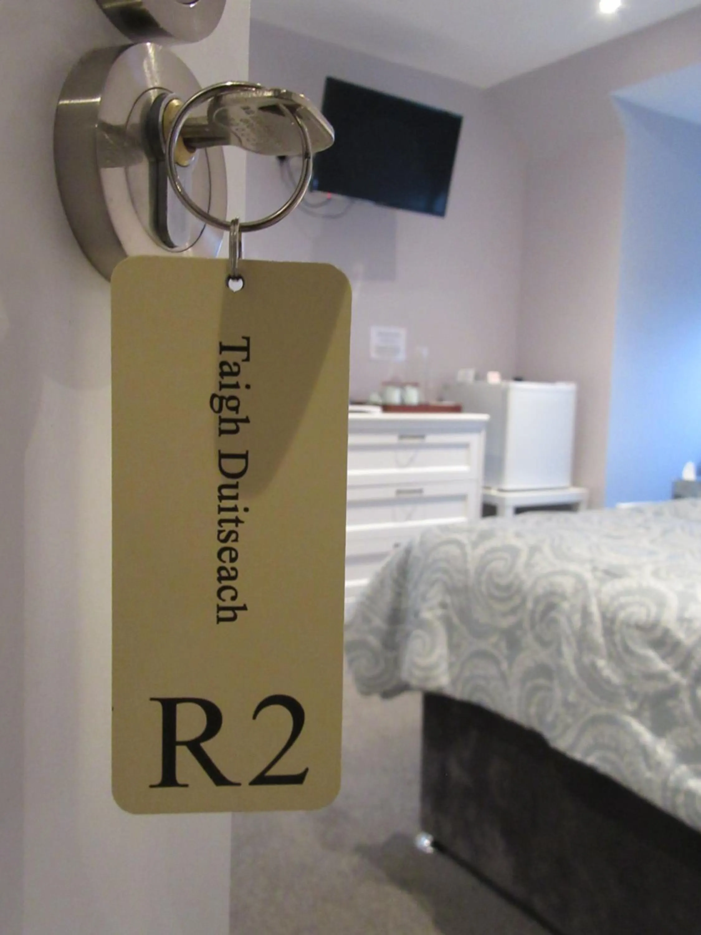 Bedroom, Bed in Taigh Duitseach