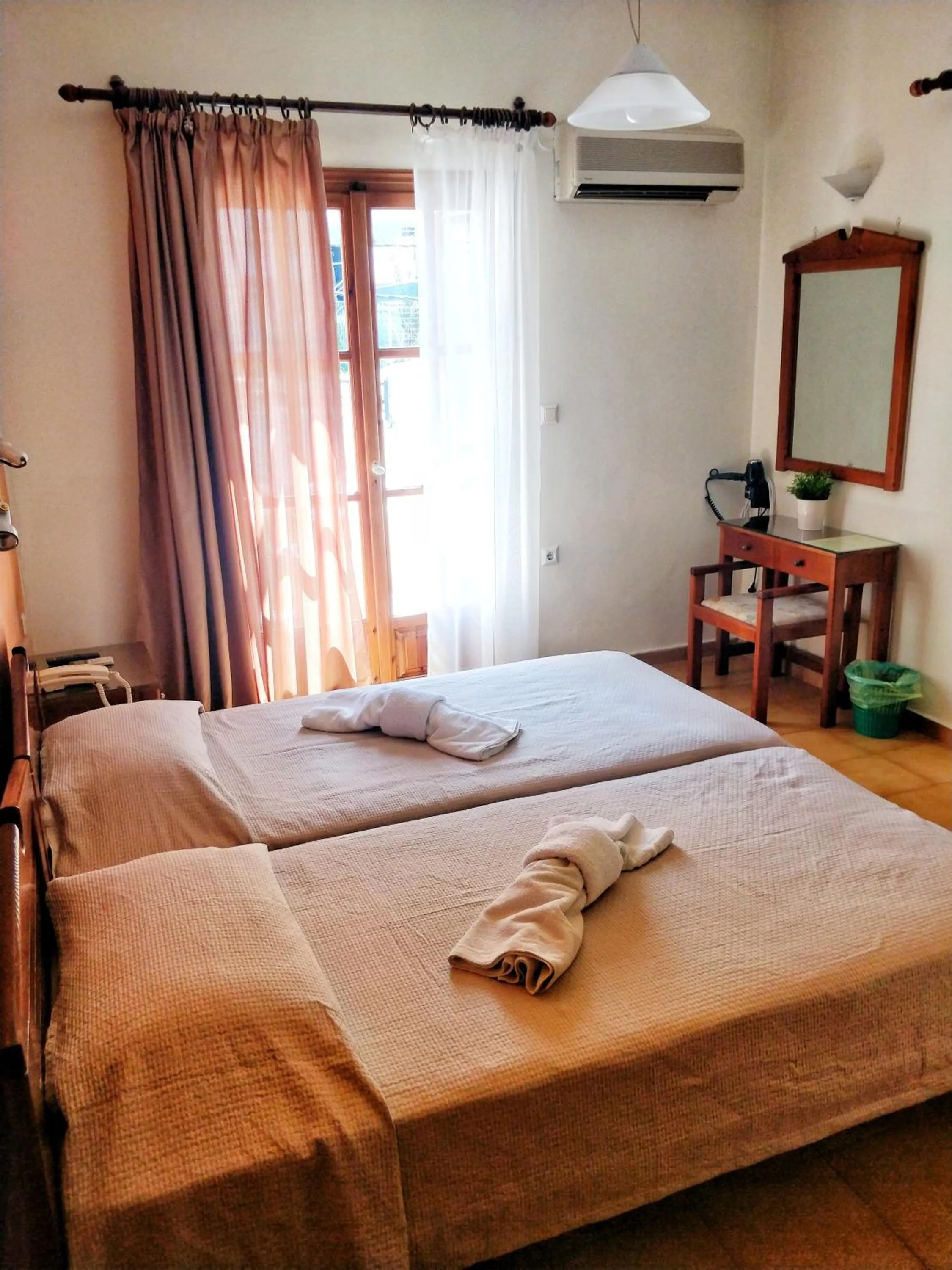 Bed in Alexandra Hotel