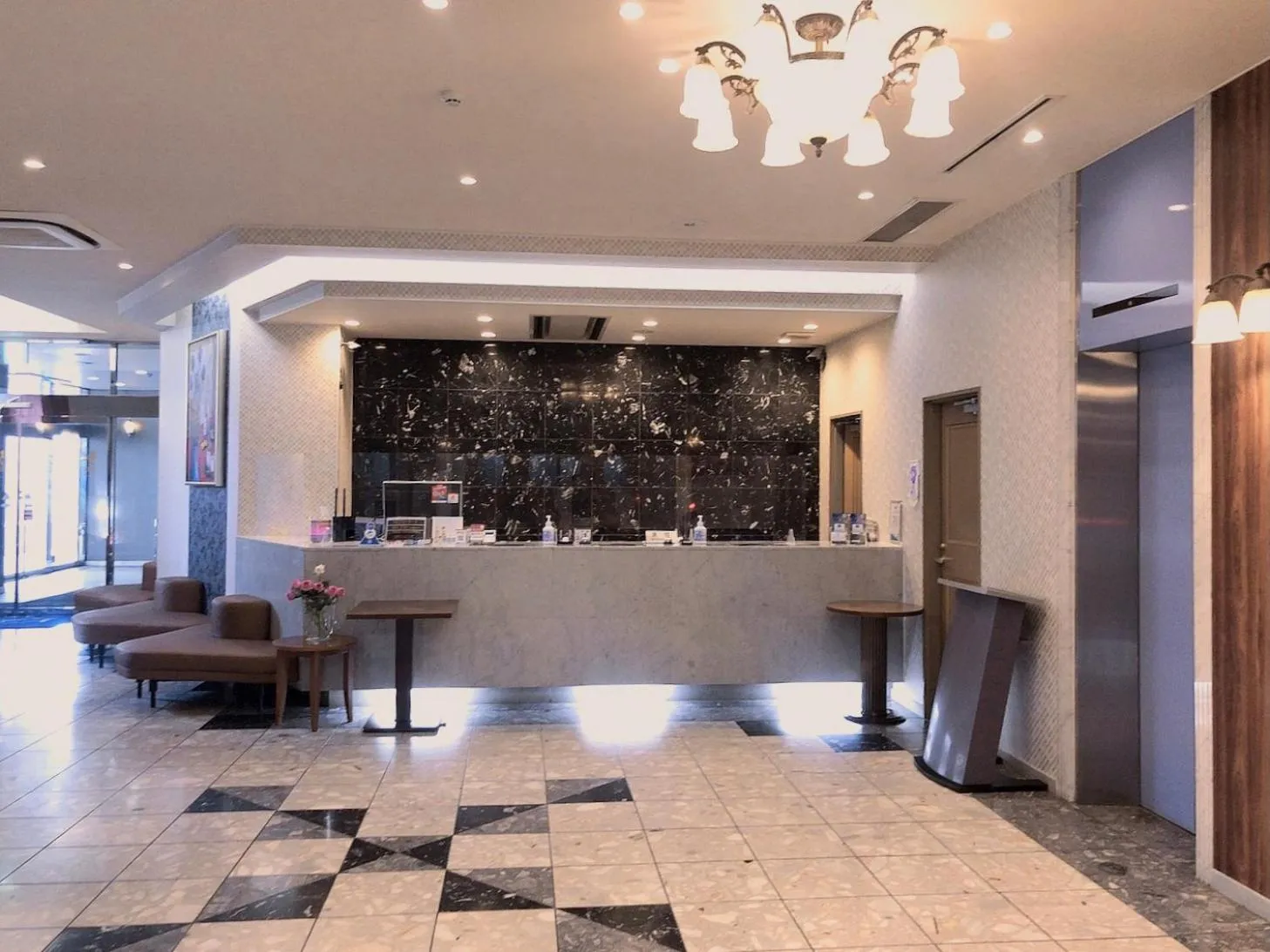 Lobby or reception in Seagrande Shimizu Station Hotel